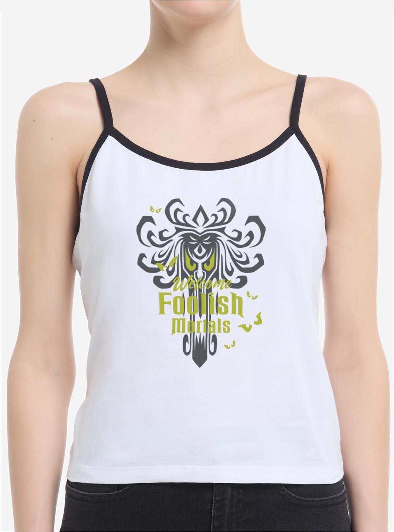 Disney Haunted Mansion Welcome Foolish Mortals Womens Cami, , hi-res