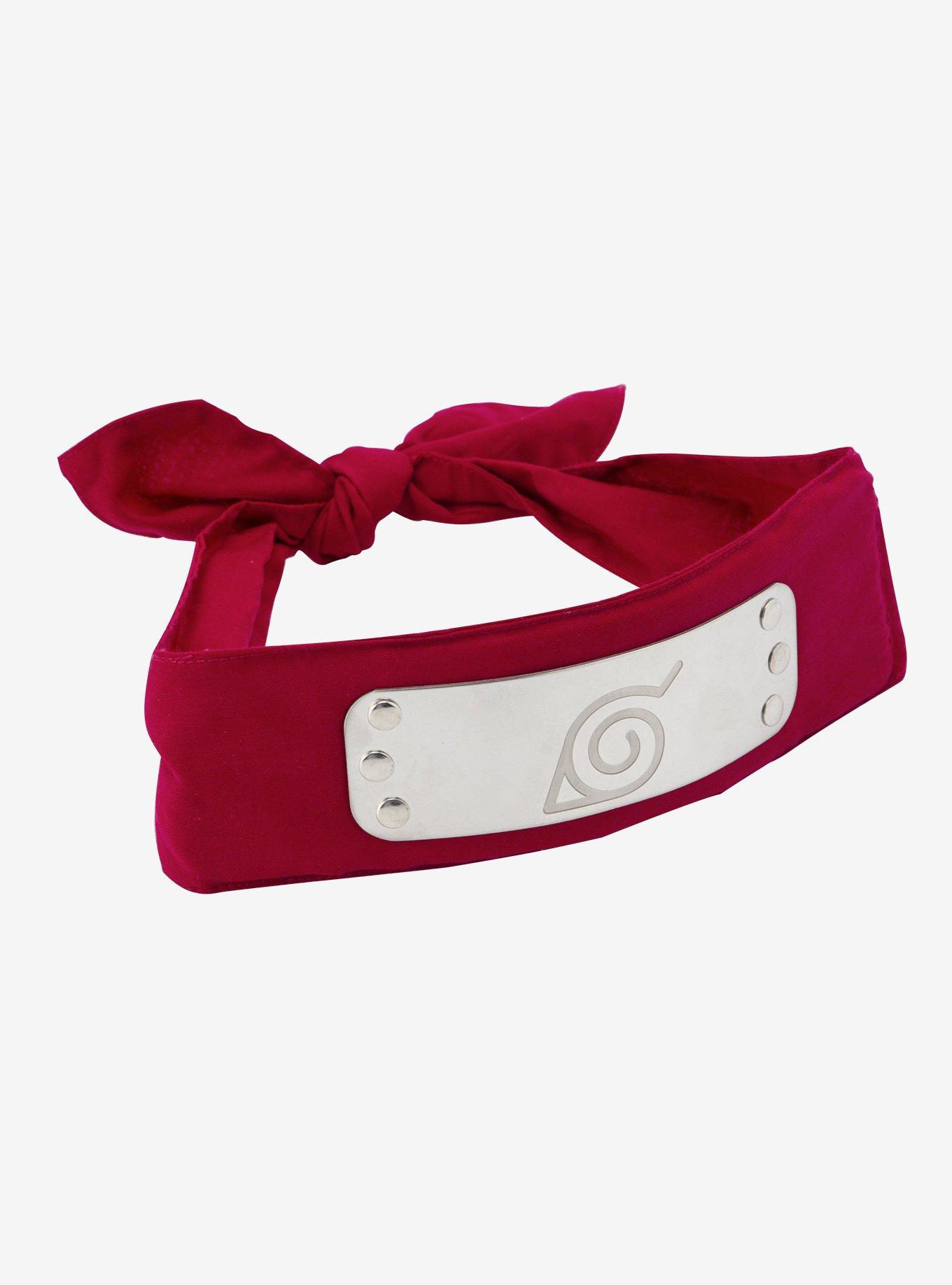 Naruto Shippuden Red Konoha Headband, , hi-res