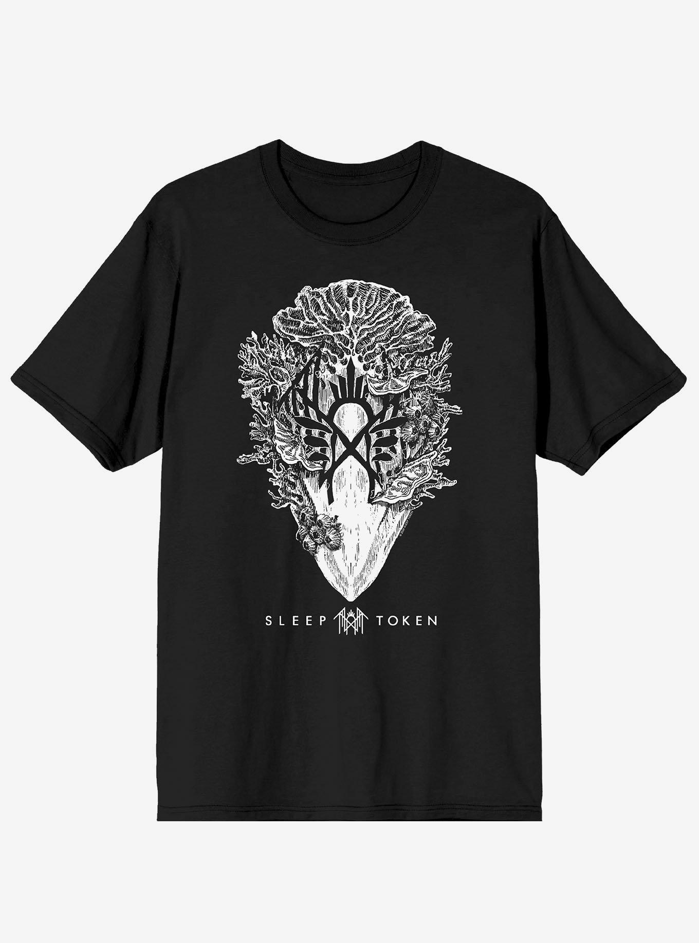 Sleep Token Coral Mask T-Shirt, , hi-res