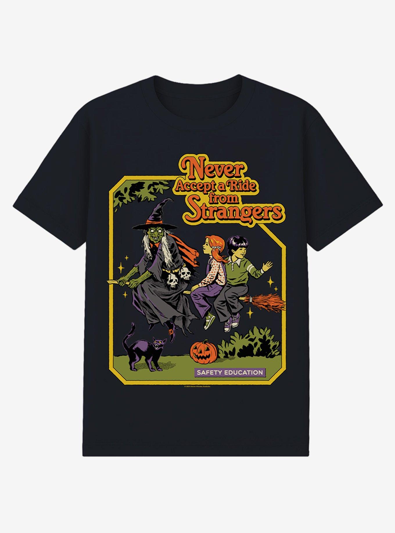 Steven Rhodes Never Accept A Ride T-Shirt, , hi-res