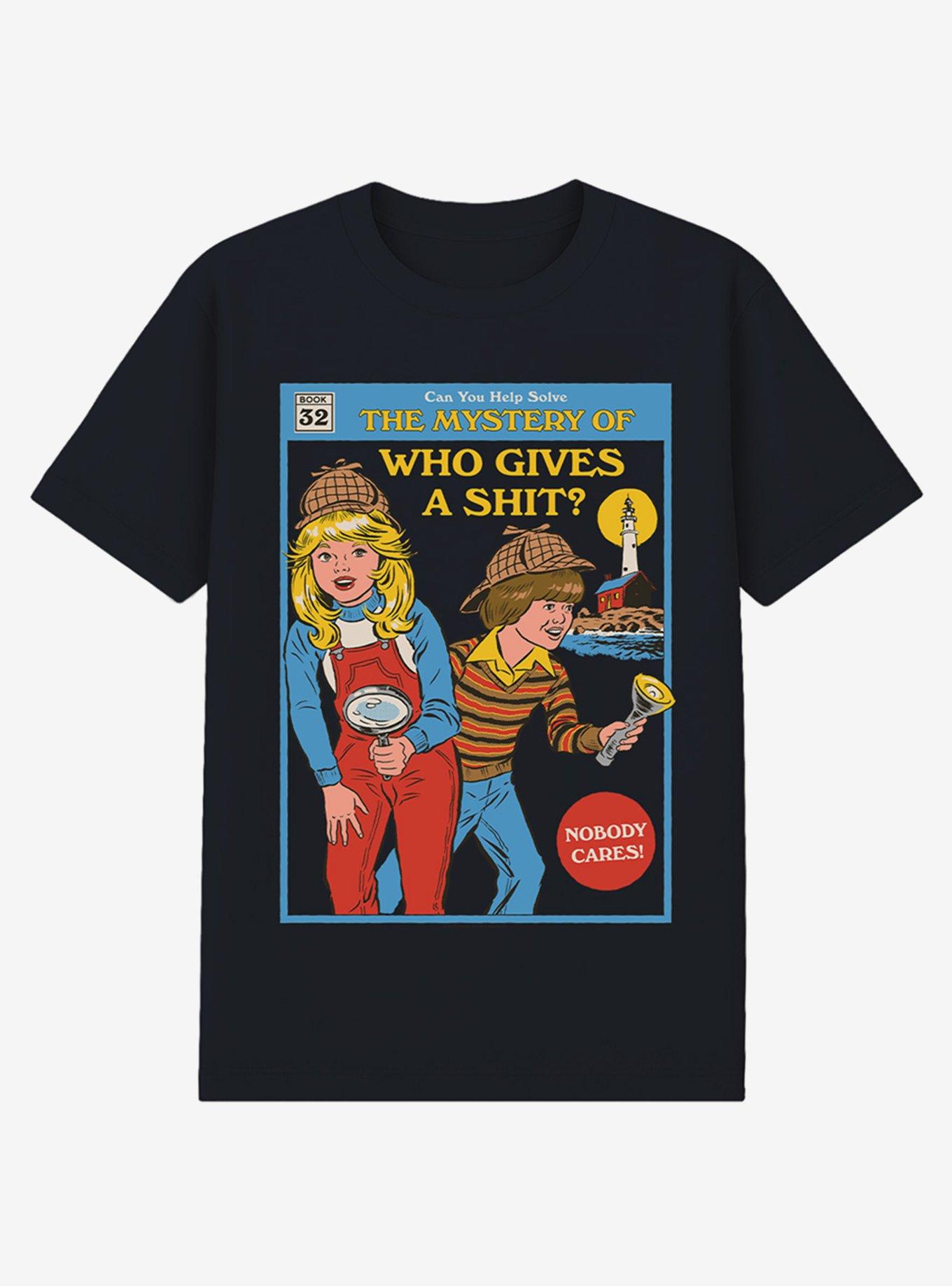 Steven Rhodes Who Gives a Shit T-Shirt, , hi-res