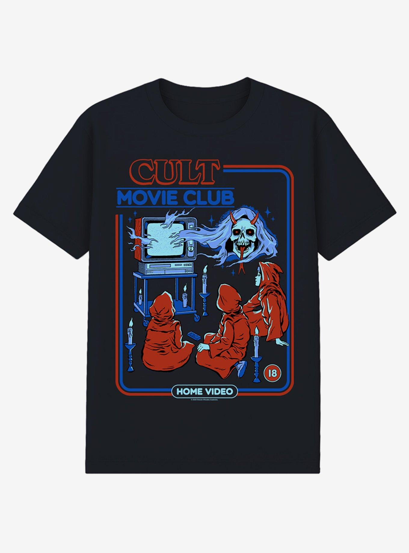 Steven Rhodes Cult Movie Club T-Shirt, , hi-res