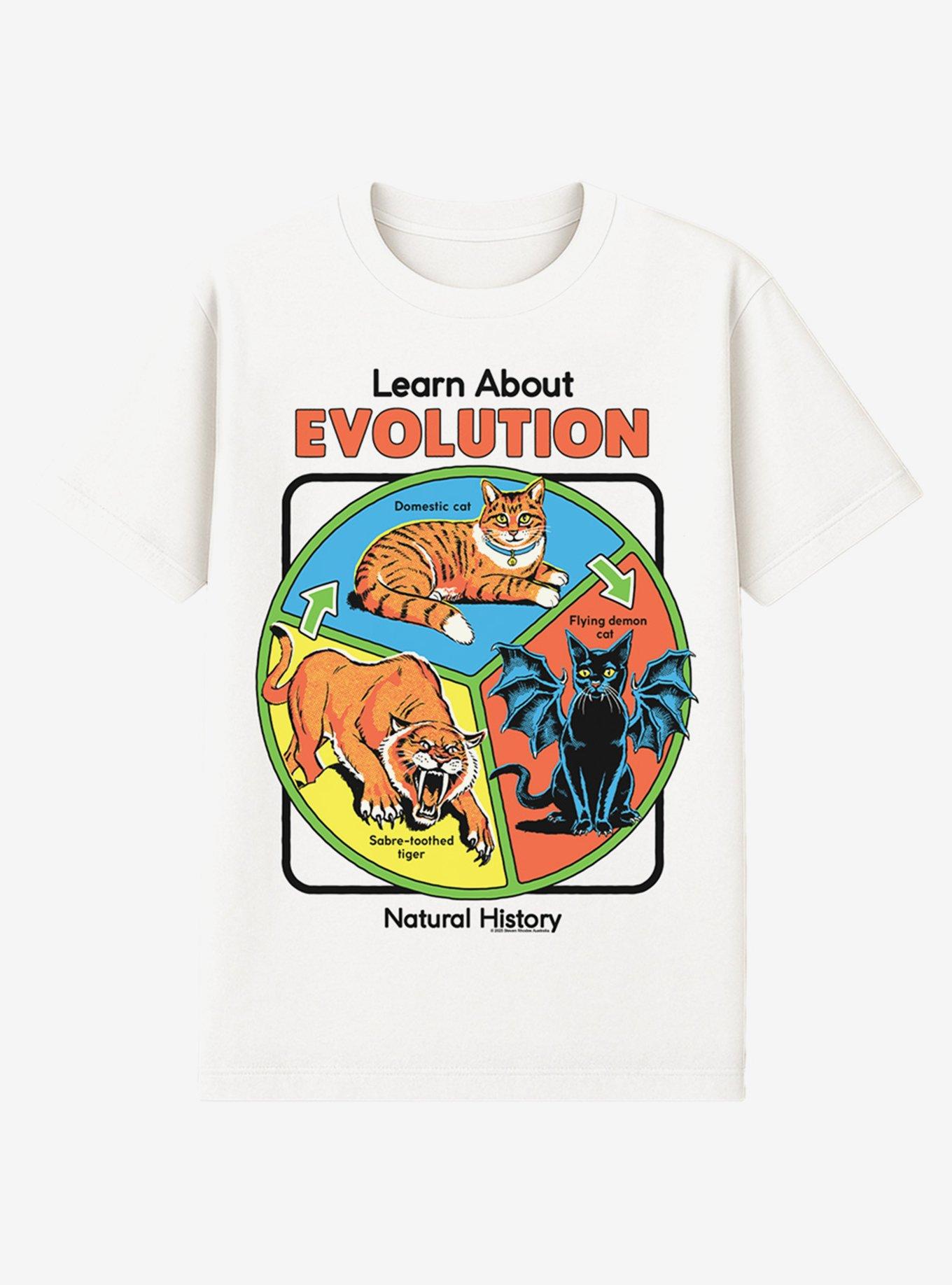 Steven Rhodes Learn About Evolution T-Shirt, , hi-res