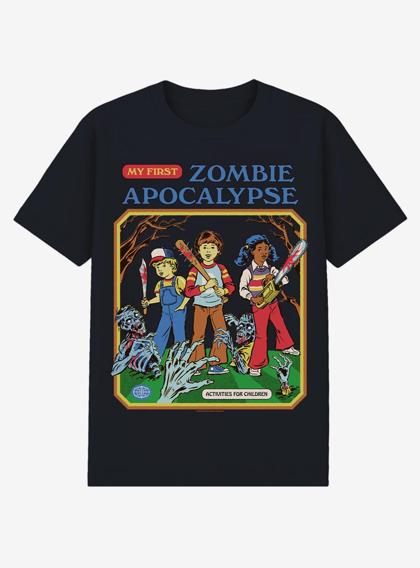 Steven Rhodes My First Zombie Apocalypse T-Shirt, , hi-res