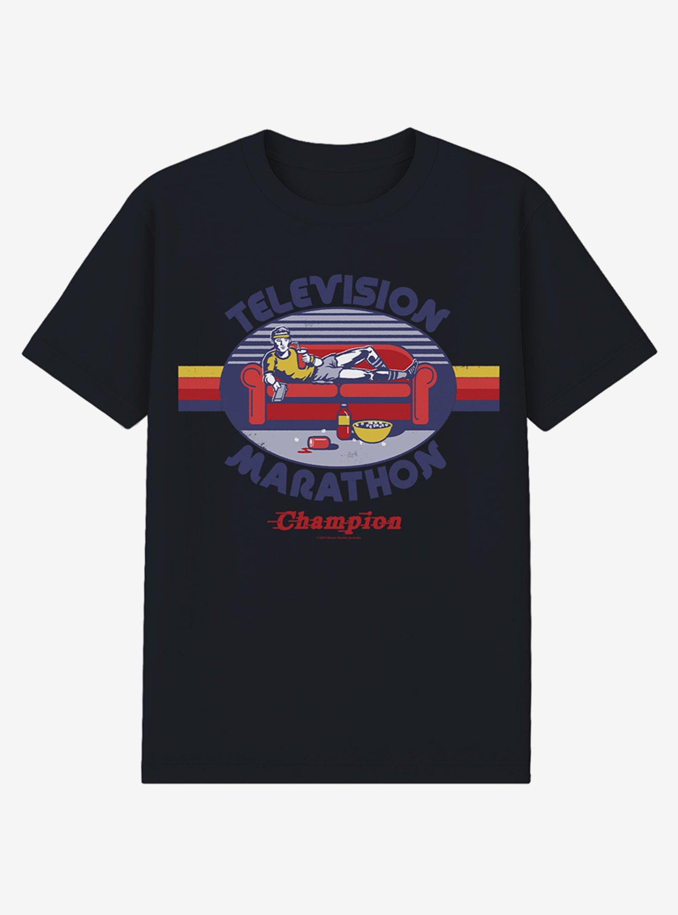 Steven Rhodes Television Marathon Champion T-Shirt, , hi-res