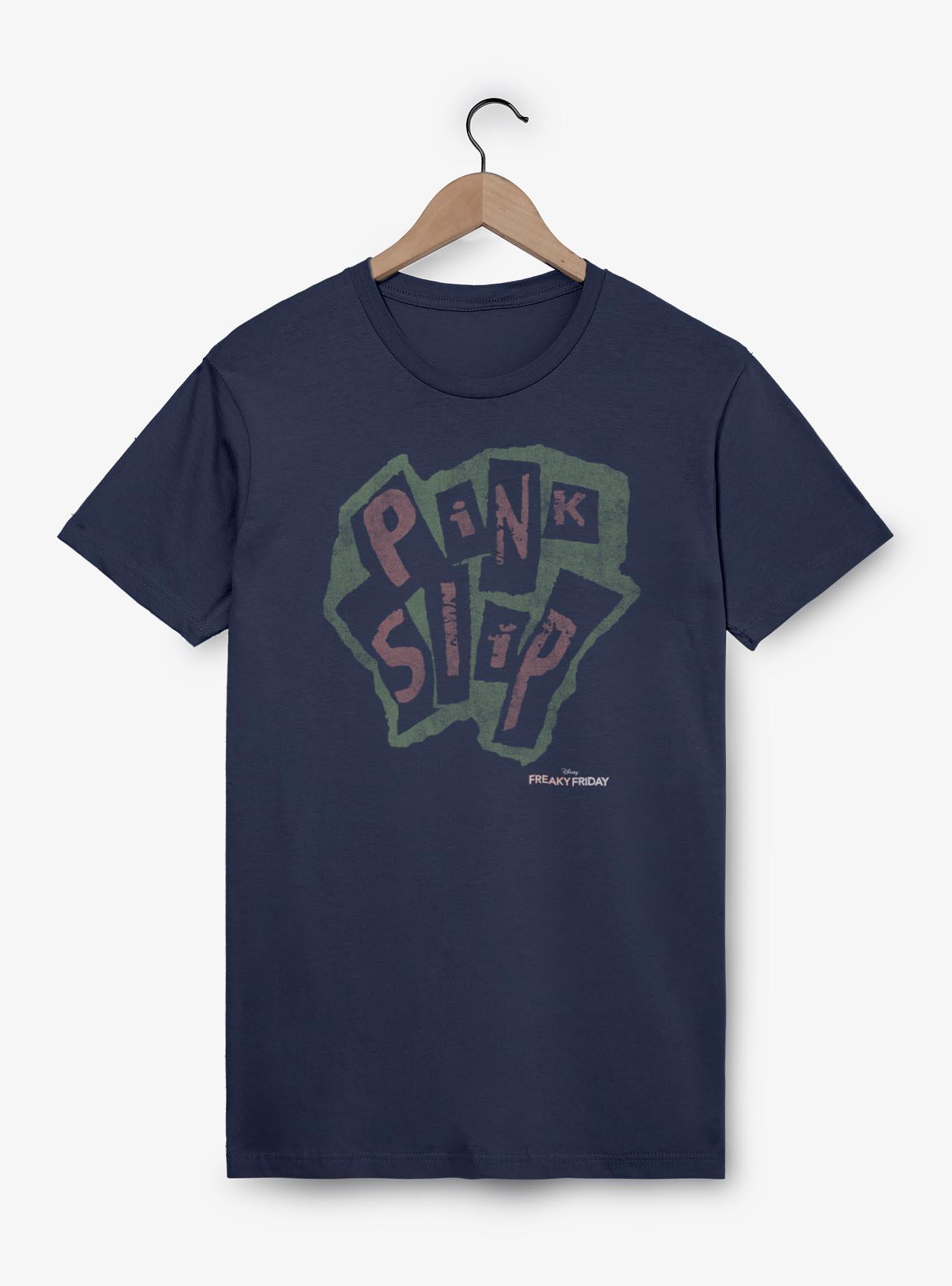 Disney Freaky Friday Pink Slip Logo T-Shirt, , hi-res