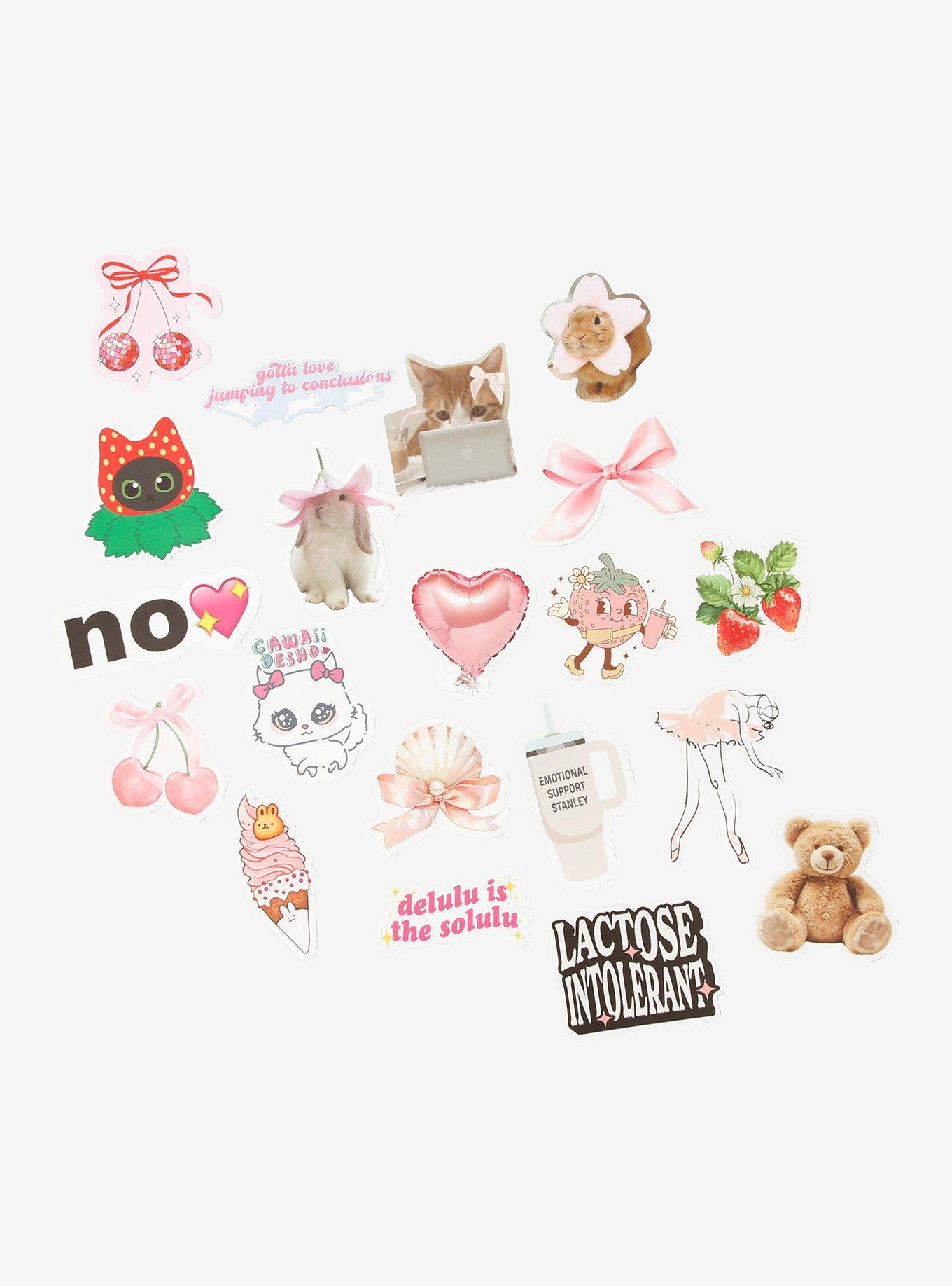 Coquette Icons Sticker Pack, , hi-res