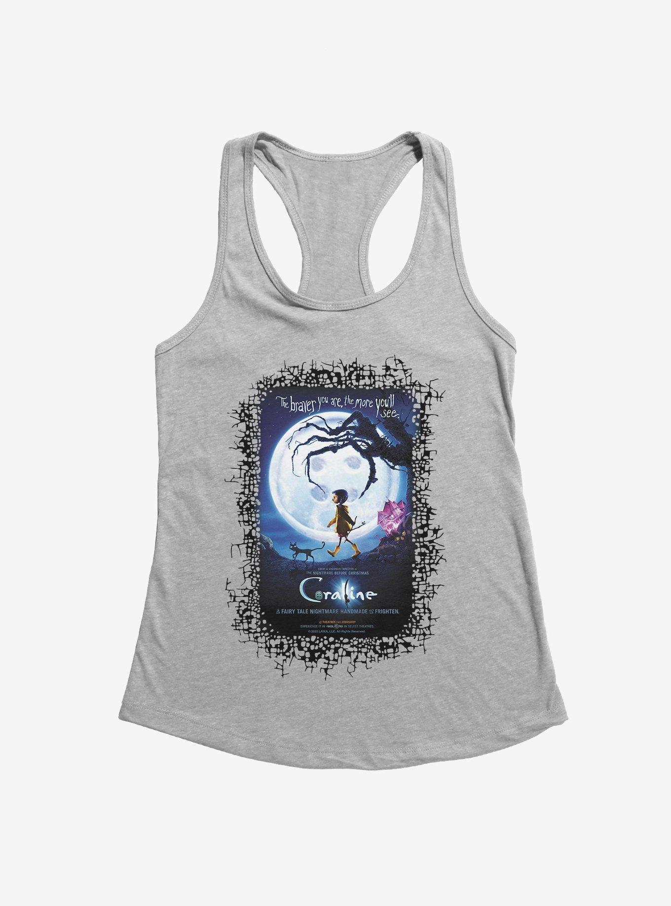 Coraline Movie Poster Womens Tank Top, , hi-res