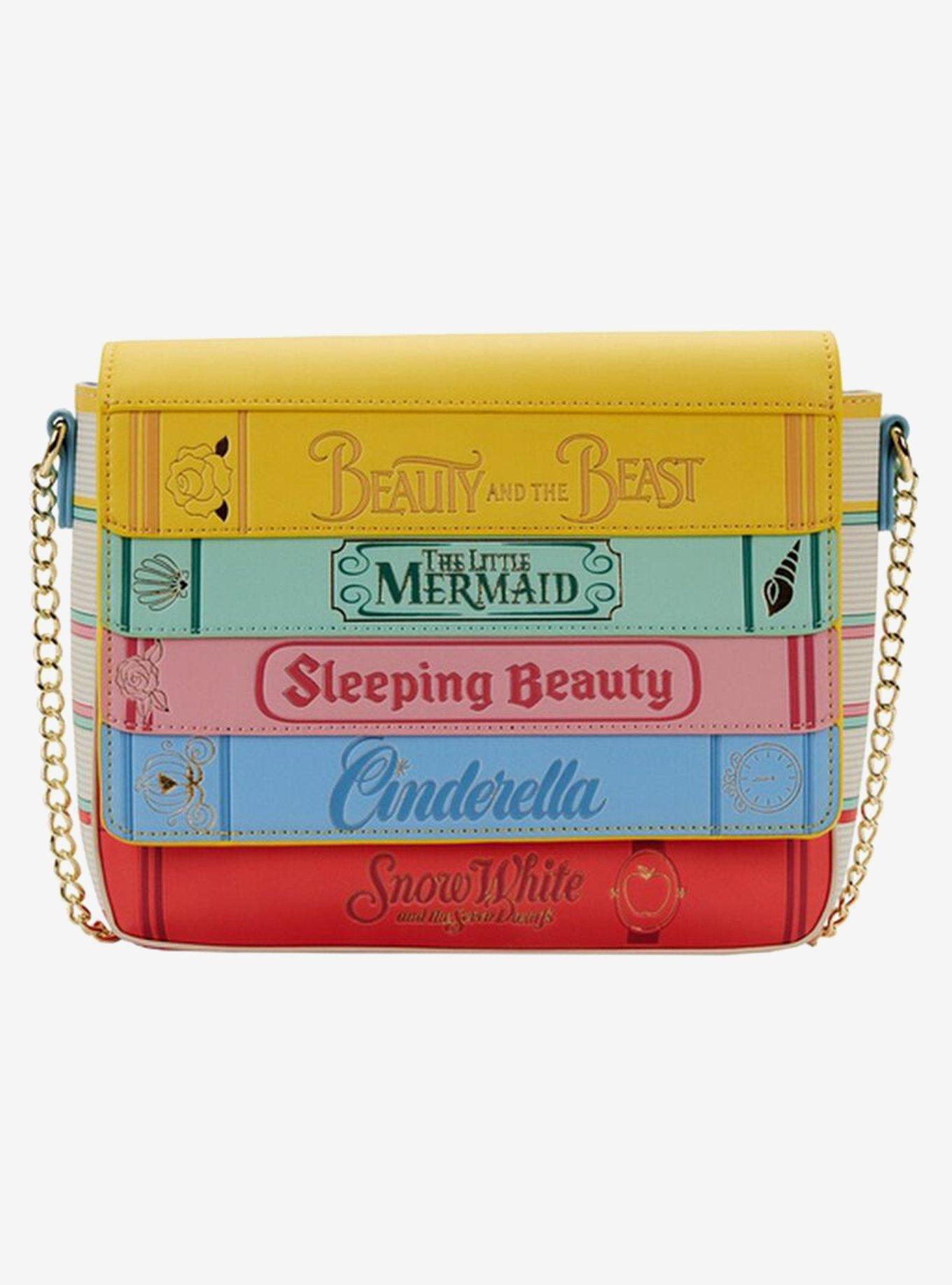 Loungefly Disney Princesses Books Figural Crossbody Bag, , hi-res