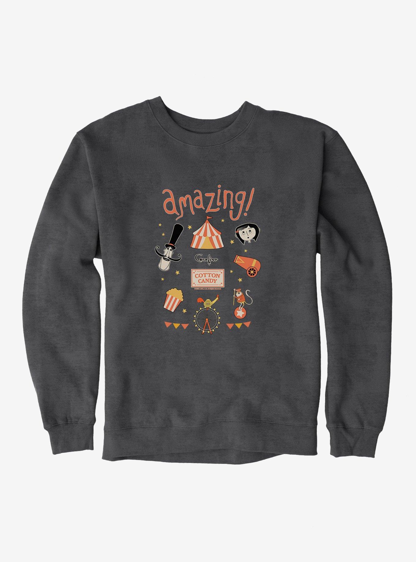 Coraline Amazing! Sweatshirt, , hi-res