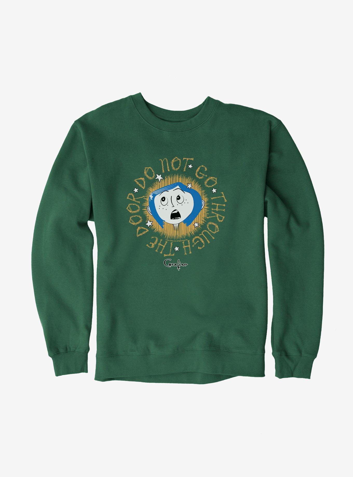 Coraline Do Not Go Through The Door Sweatshirt, , hi-res