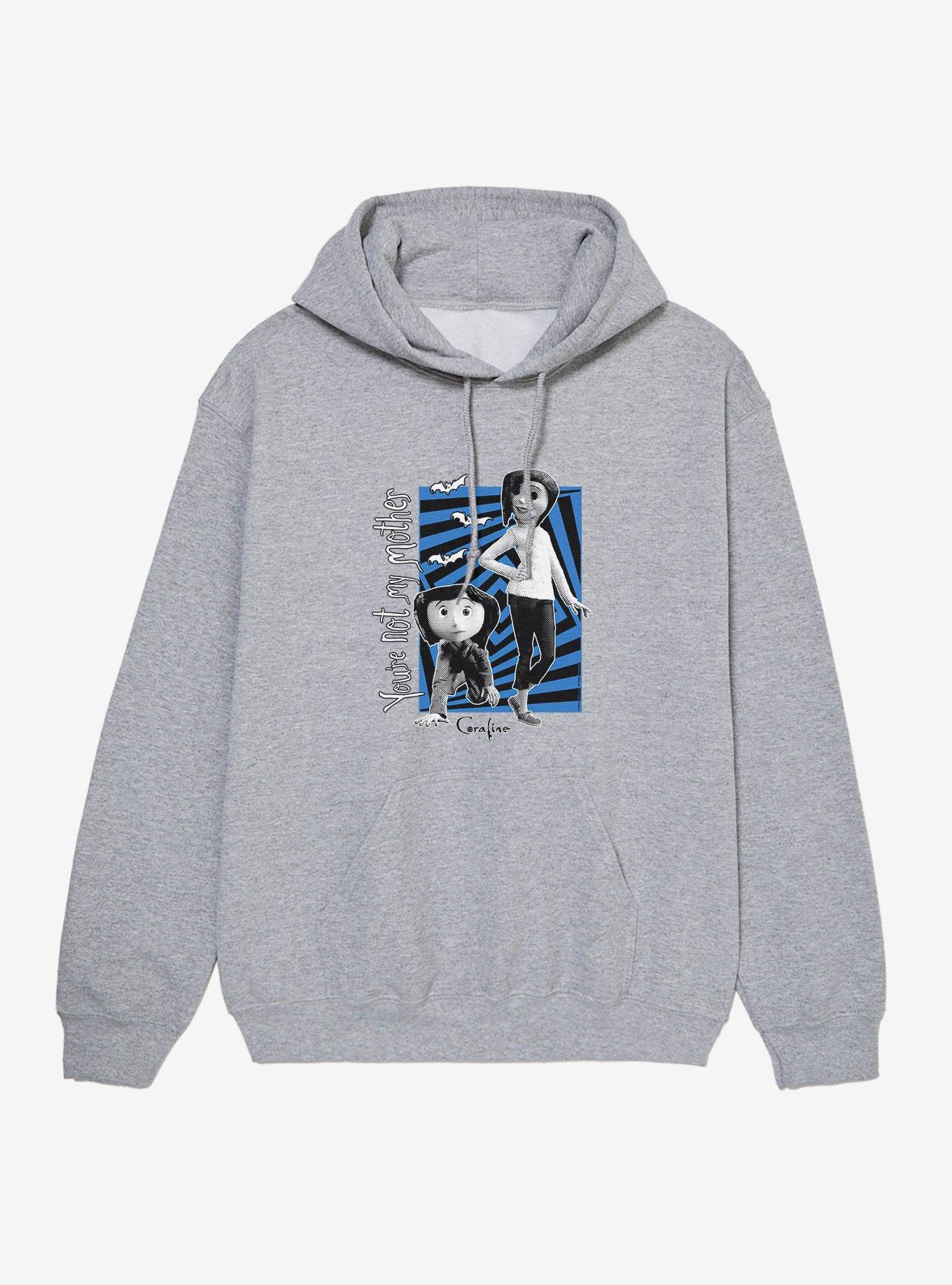 Coraline You're Not My Mother Hoodie, , hi-res