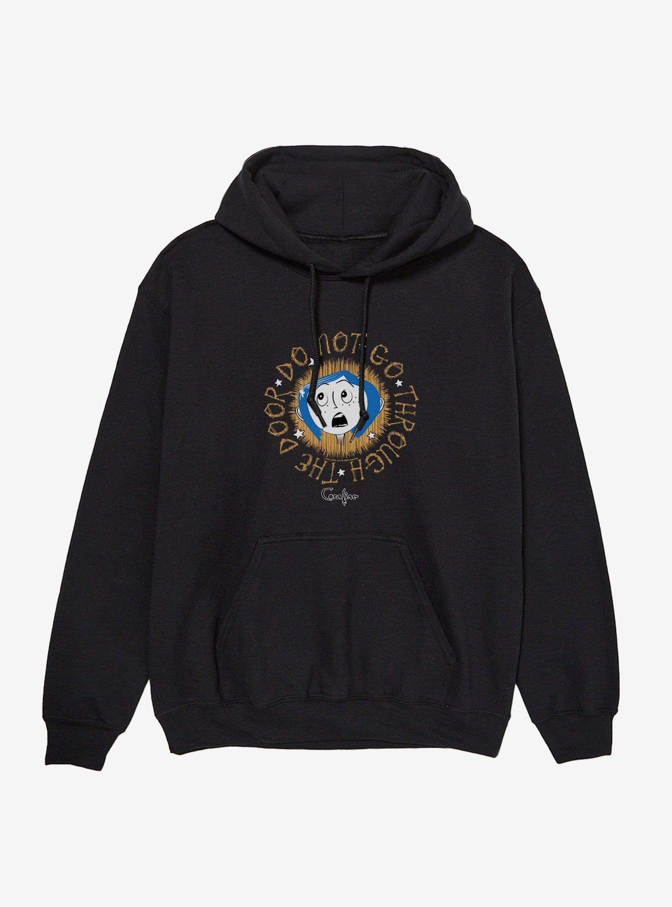 Coraline Do Not Go Through The Door Hoodie, , hi-res