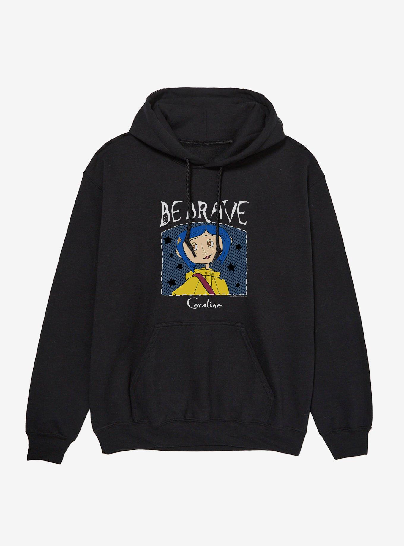 Coraline Be Brave Hoodie, , hi-res
