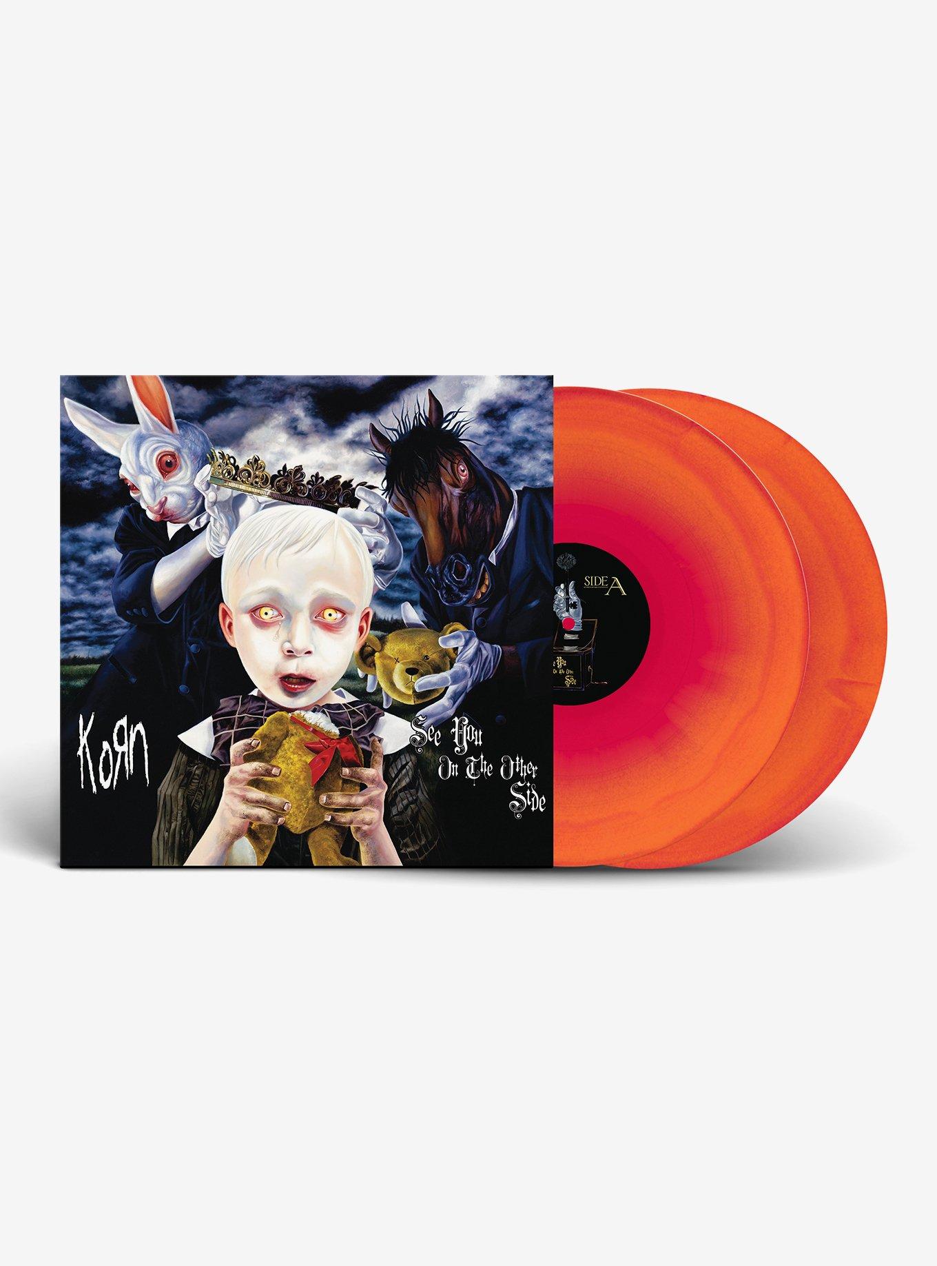 korn LP レコード Korn - The Nothing on Roadrunner Deluxe Ltd Black-White Marble