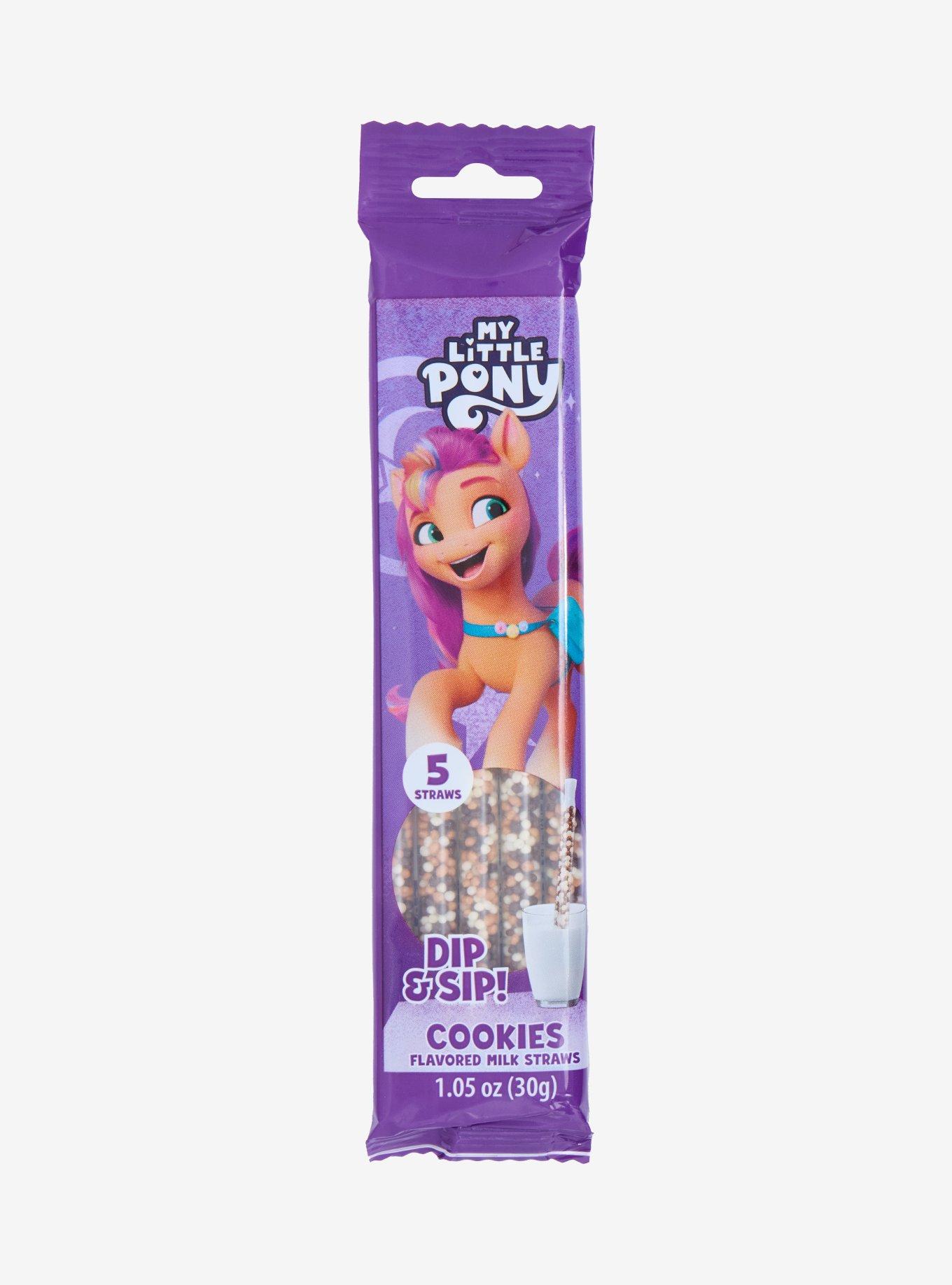 My Little Pony Cookies Flavored Milk Straws, , hi-res