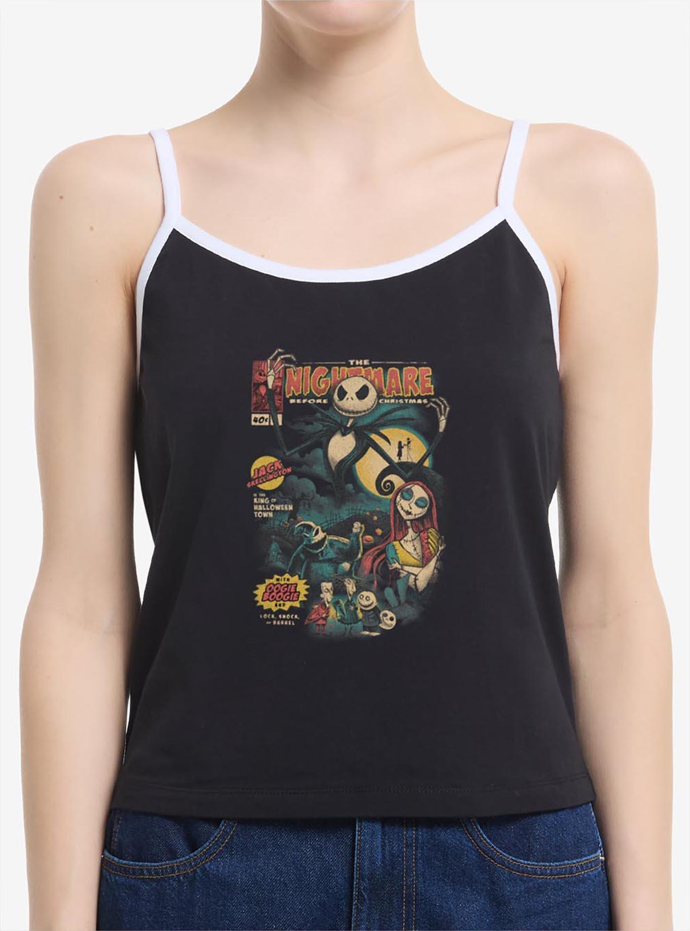 Disney The Nightmare Before Christmas Comic Cover Girls Cami, , hi-res