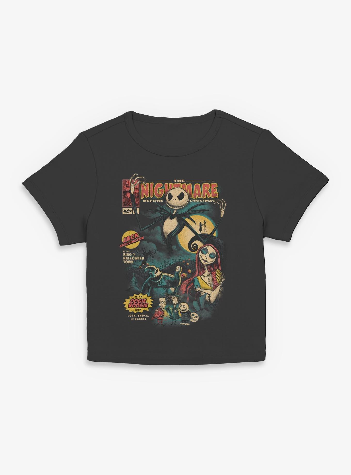Disney The Nightmare Before Christmas Comic Cover Girls Baby T-Shirt, , hi-res