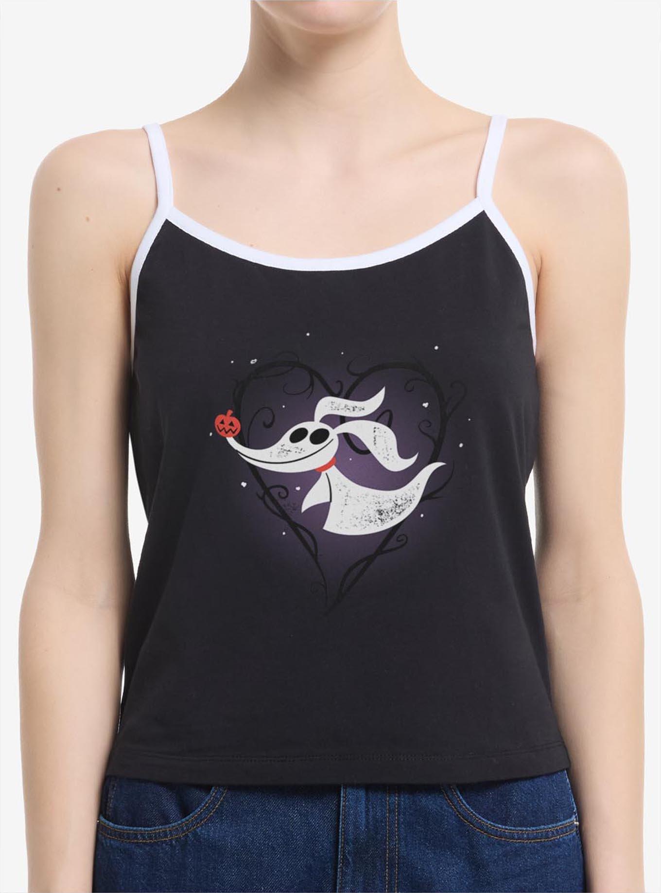 Disney The Nightmare Before Christmas Zero Pumpkin Nose Girls Cami