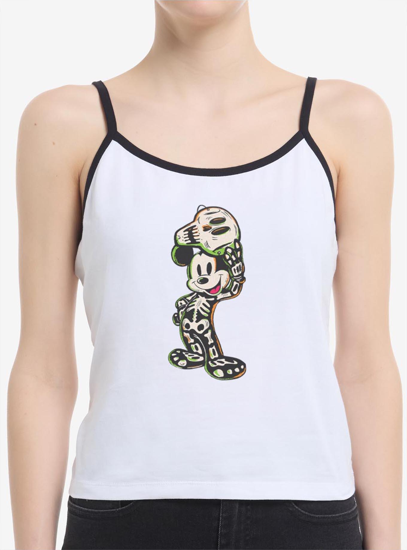 Disney Mickey Mouse Halloween Skeleton Girls Cami, , hi-res