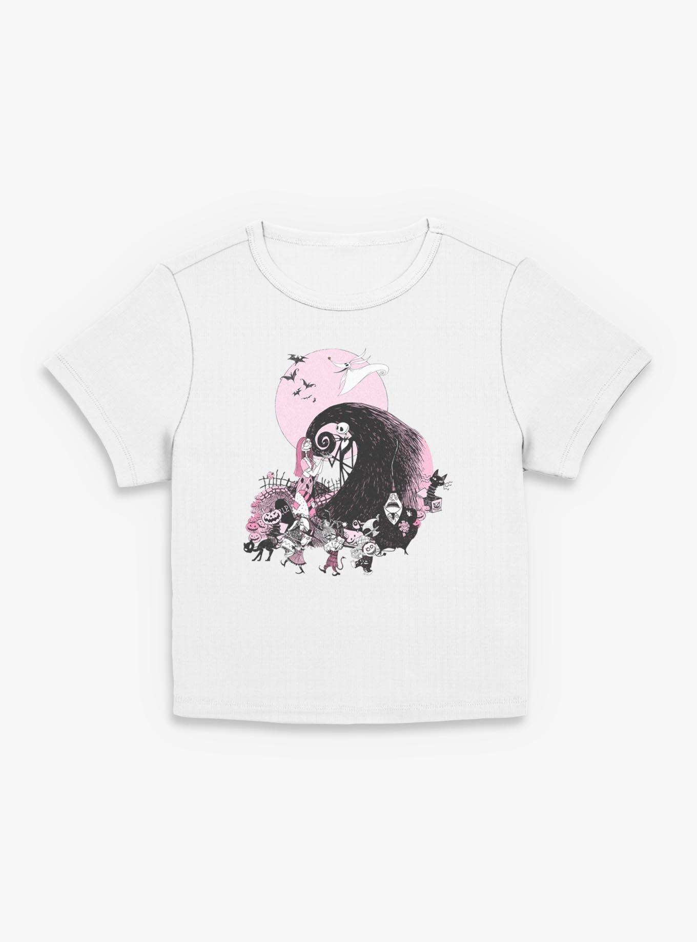 Disney The Nightmare Before Christmas Classic Scene Group Girls Baby T-Shirt, , hi-res