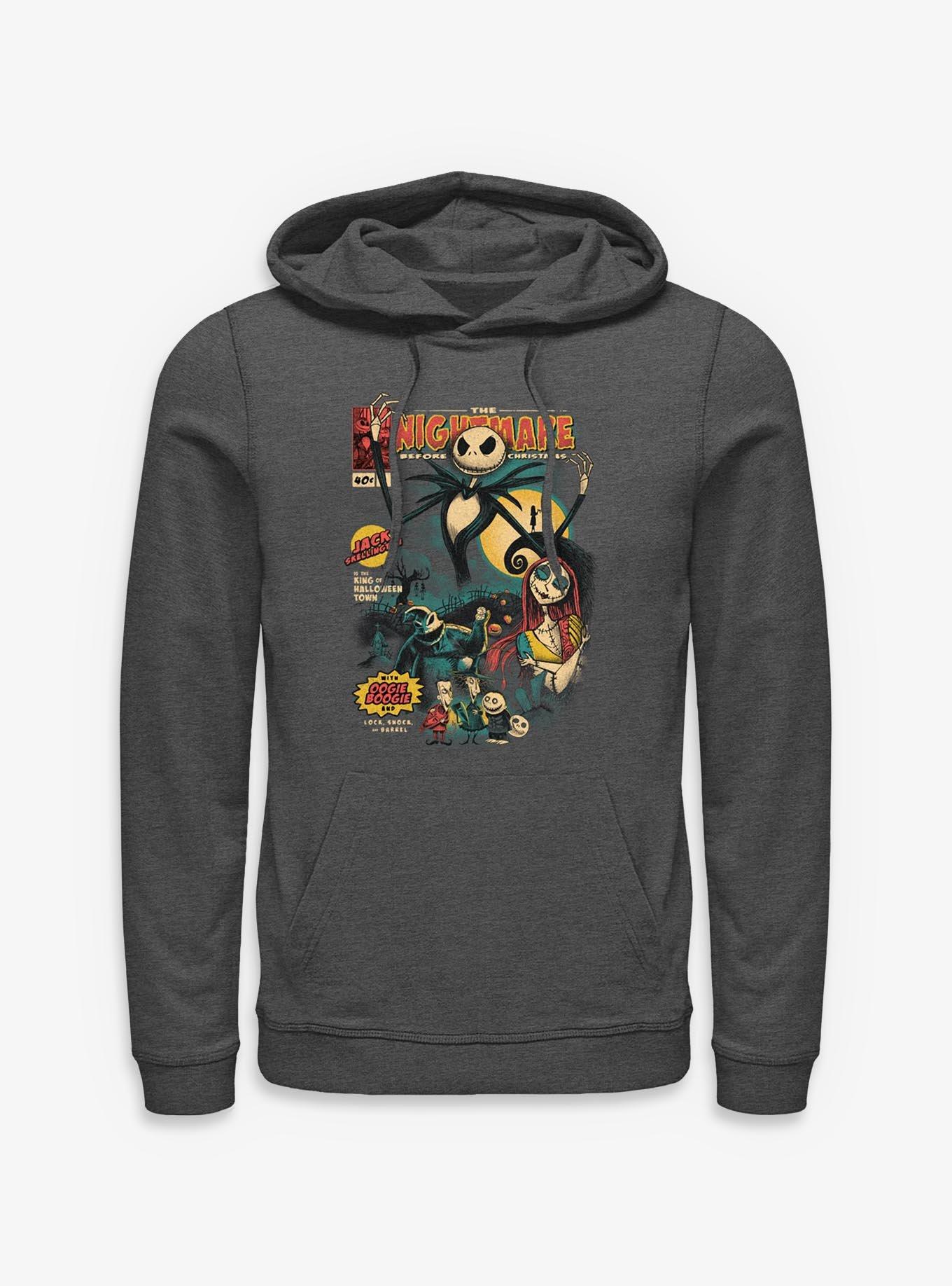 Disney The Nightmare Before Christmas Comic Cover Hoodie