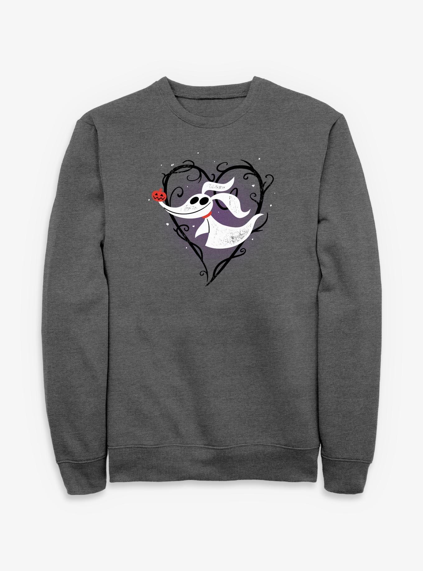 Disney The Nightmare Before Christmas Zero Pumpkin Nose Sweatshirt, , hi-res