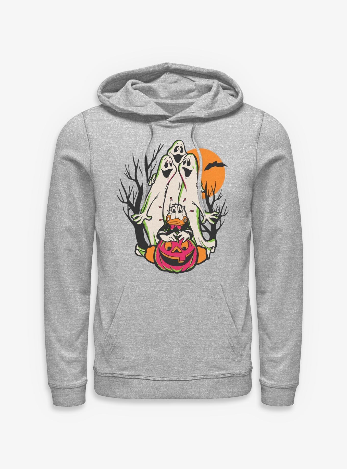 Disney Donald Duck Halloween Spooky Ghosts Hoodie