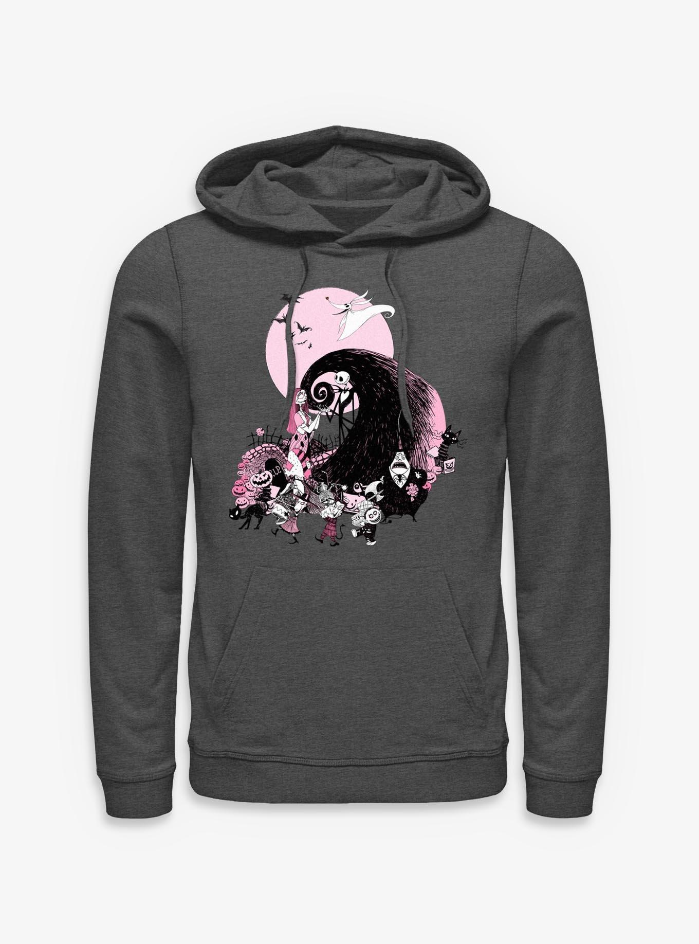 Disney The Nightmare Before Christmas Classic Scene Group Hoodie, , hi-res