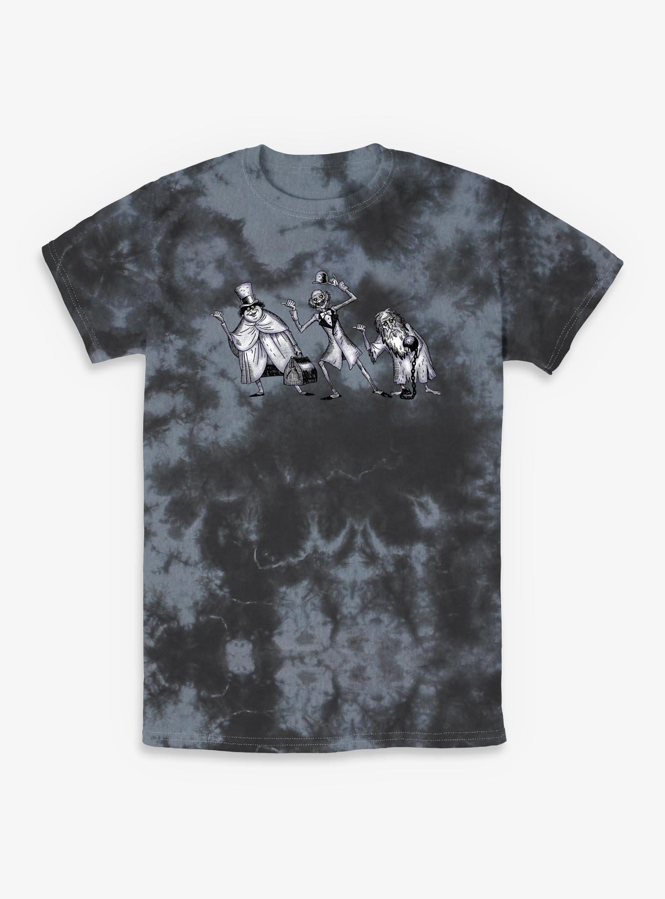 Disney The Haunted Mansion Hitchhiking Ghost Tie-Dye T-Shirt, , hi-res