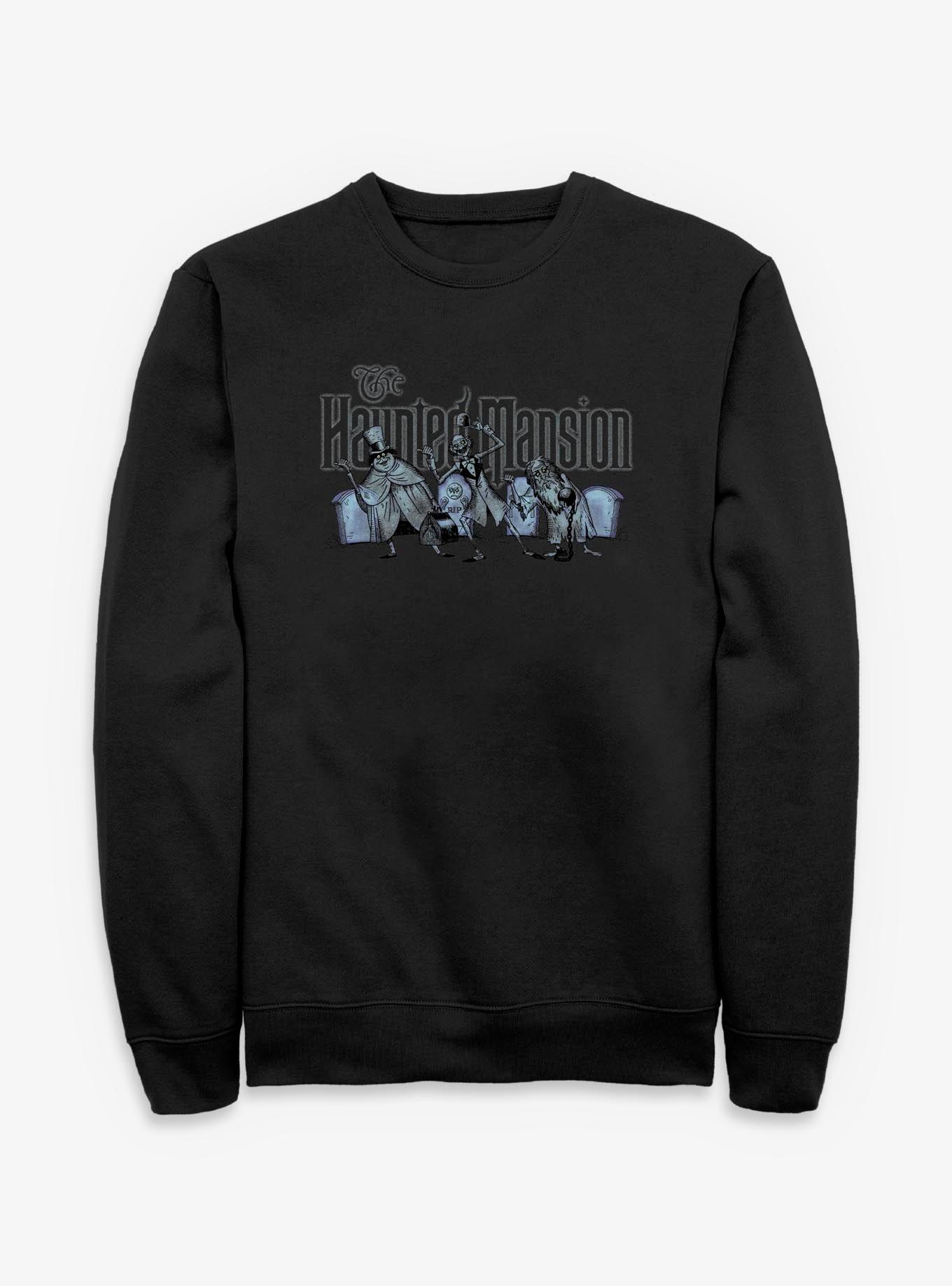 Disney The Haunted Mansion Spooky Hitchhiking Ghost Sweatshirt, , hi-res
