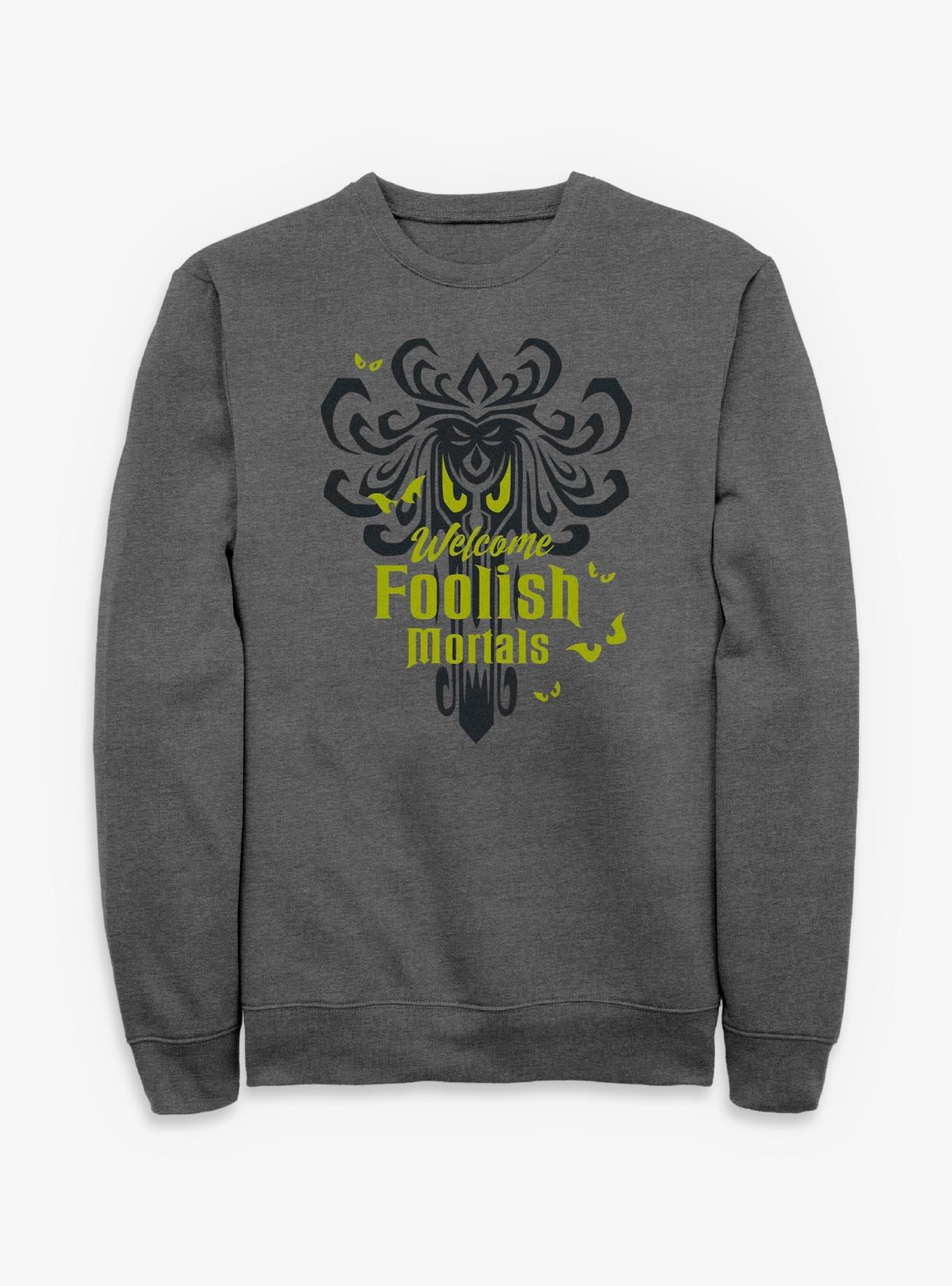Disney The Haunted Mansion Eyes Foolish Mortals Sweatshirt