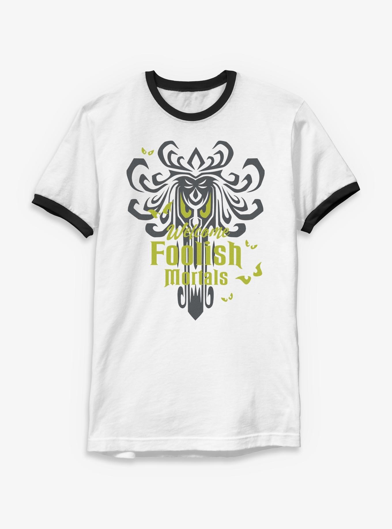 Disney The Haunted Mansion Eye Foolish Mortals Ringer T-Shirt, , hi-res