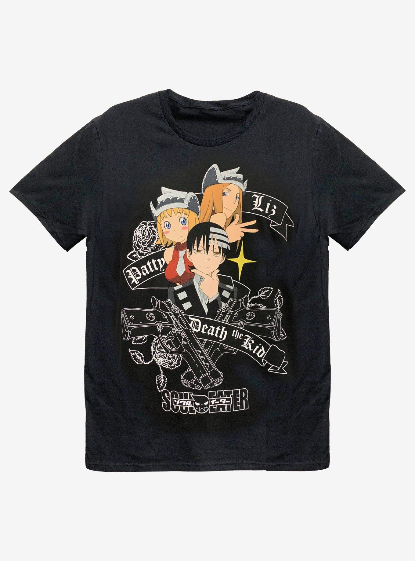 Soul Eater Death The Kid & Weapons Banner T-Shirt, , hi-res