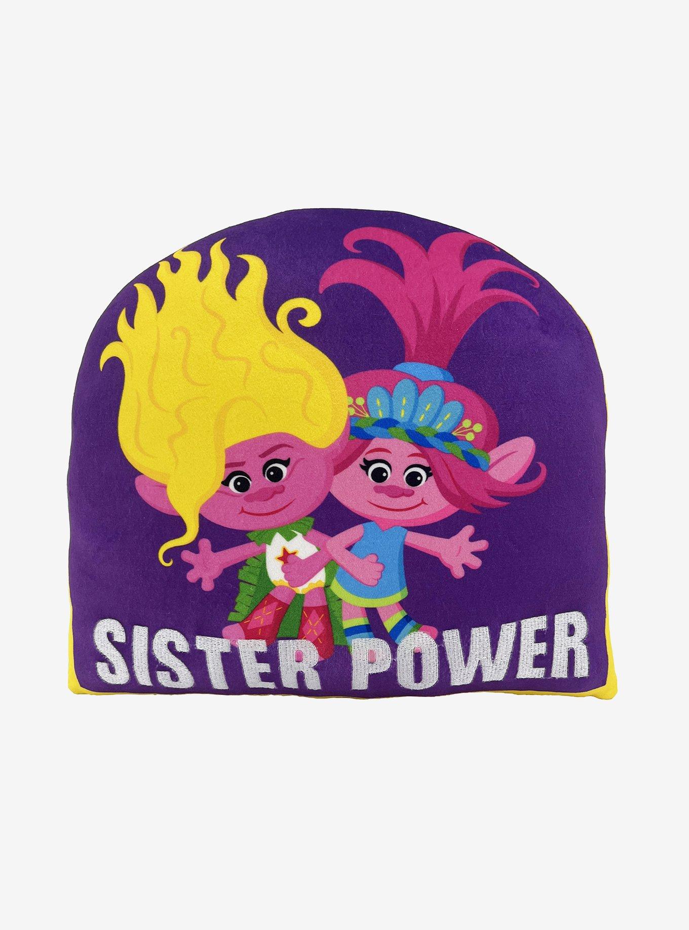 Trolls Sister Power Knife Edge Cloud Pillow, , hi-res