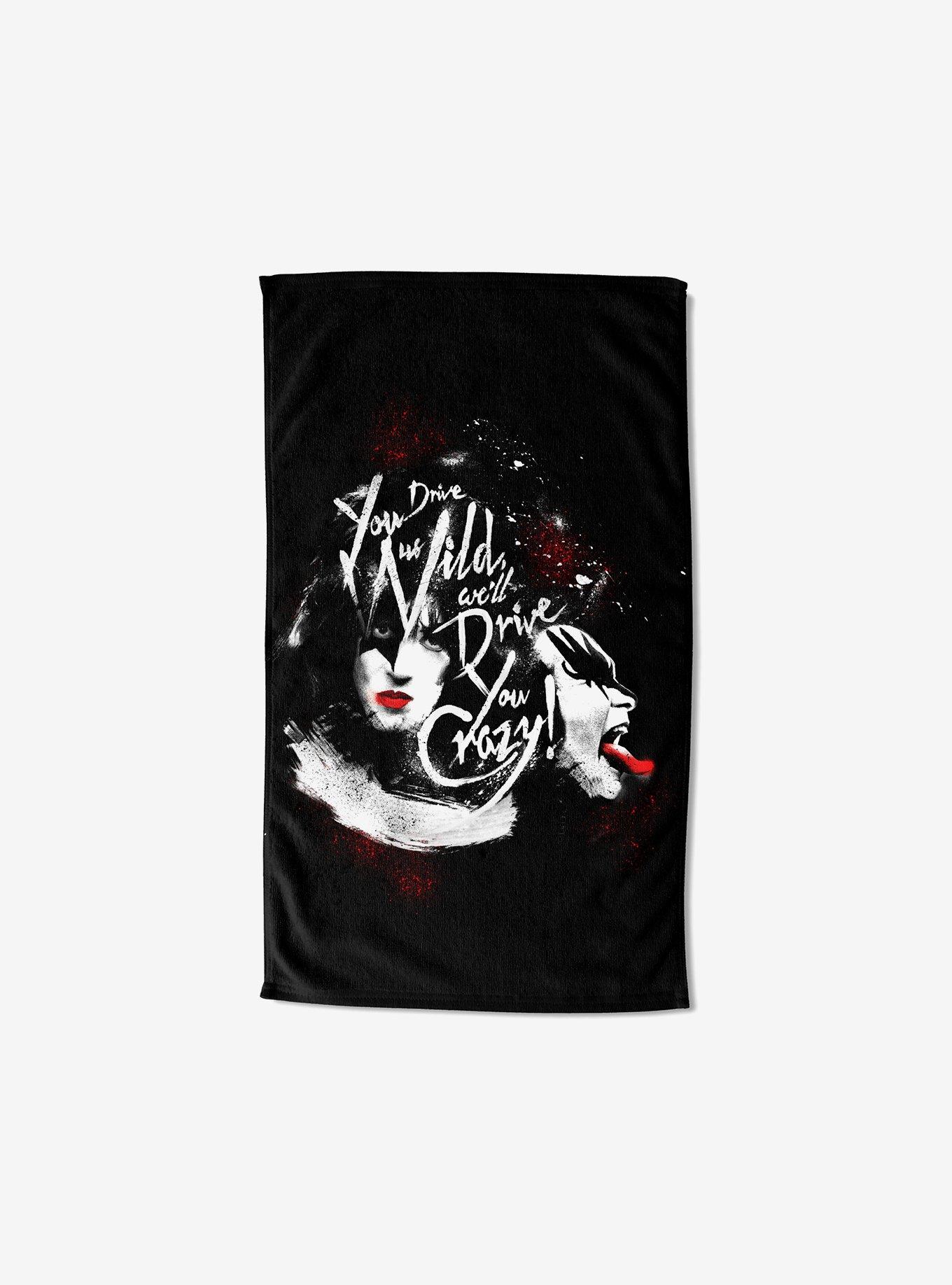 KISS Will Drive You Crazy Beach Towel, , hi-res