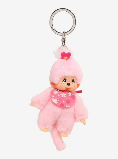 Monchhichi Cherry Blossom Plush Keychain | BoxLunch