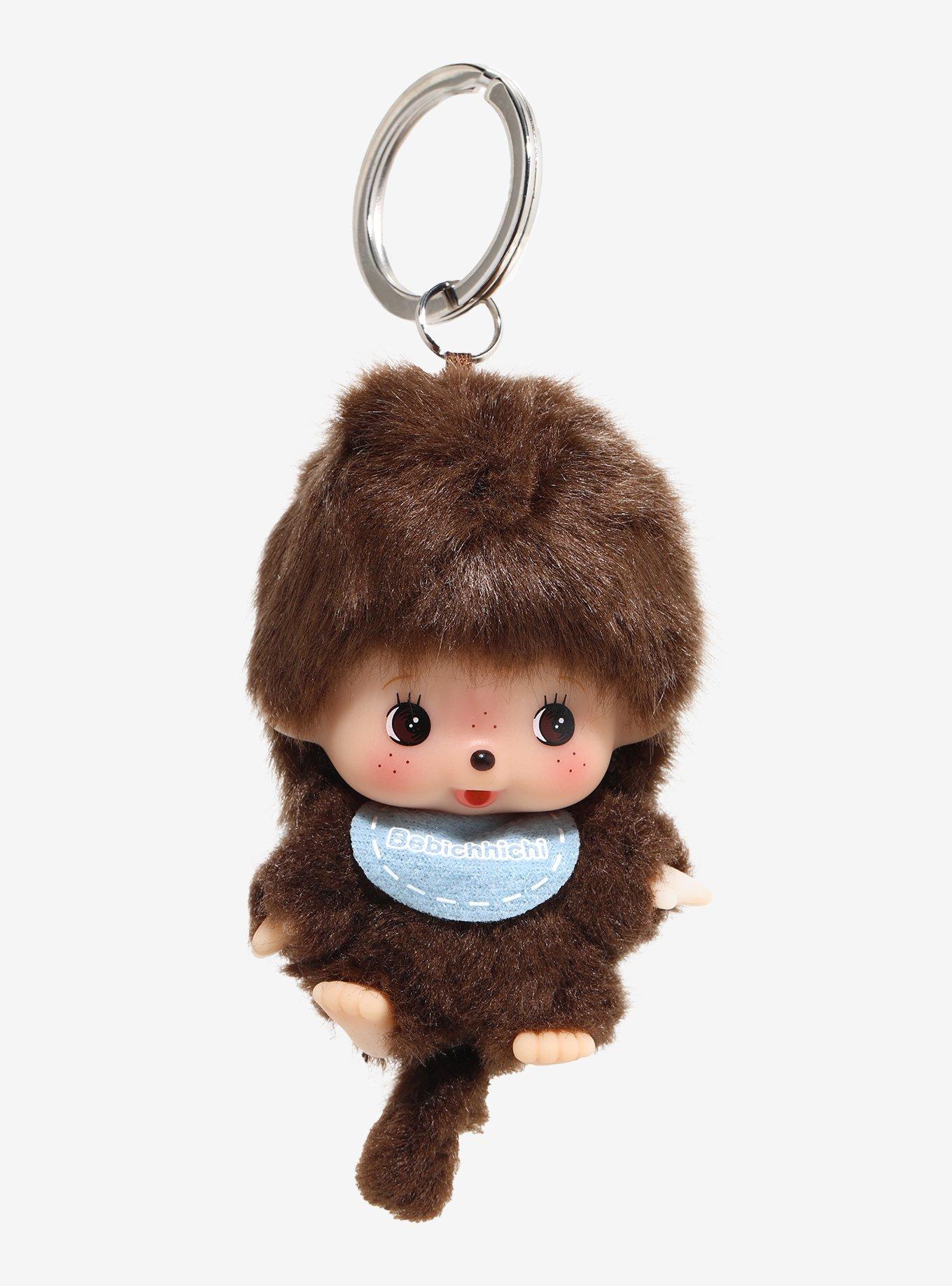 Monchchichi Bebichhichi Boy Plush Keychain, , hi-res