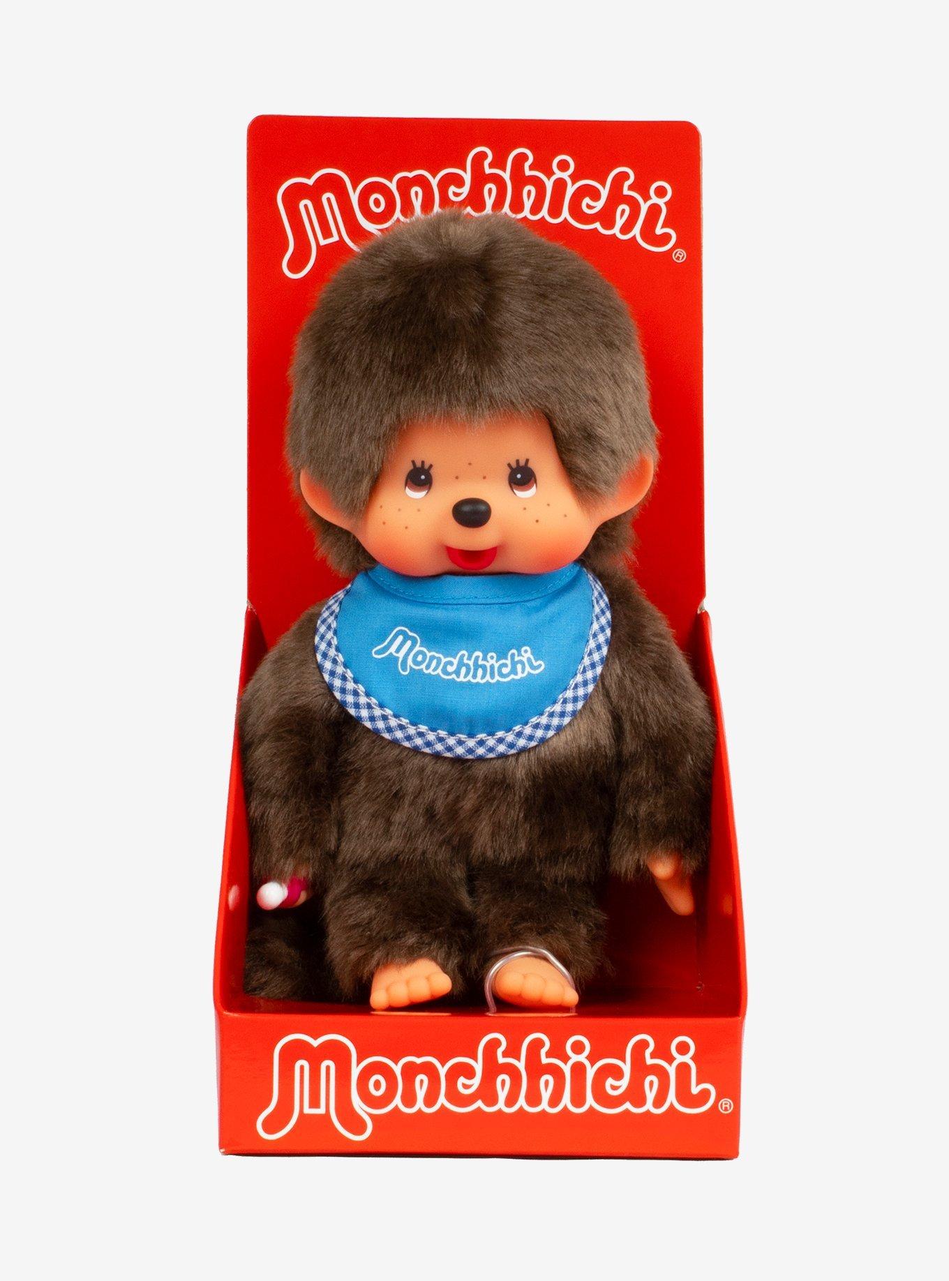 Monchhichi Blue Boy 8 Inch Plush, , hi-res