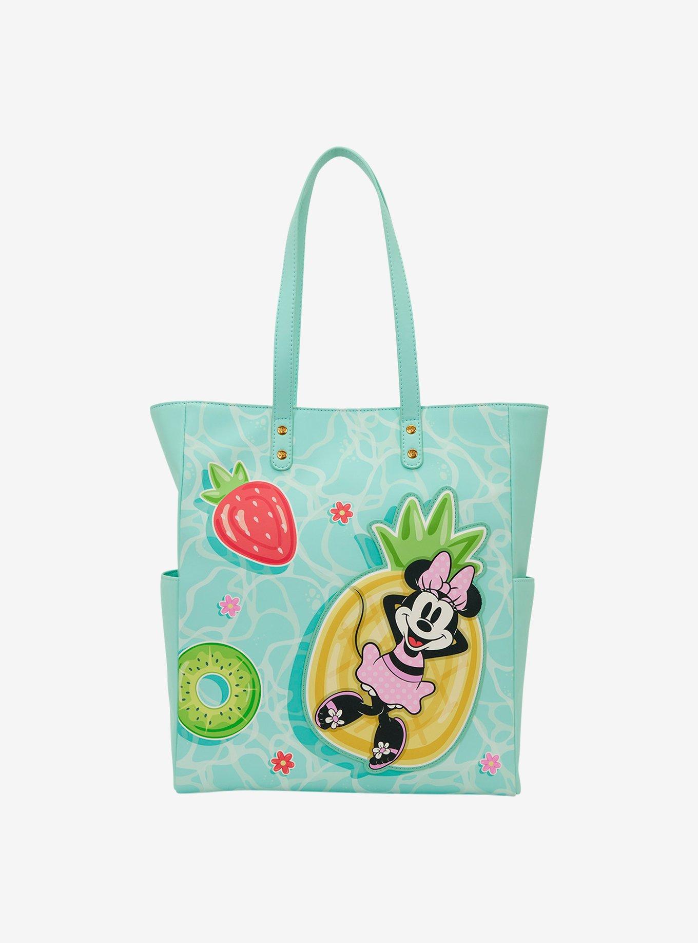 Loungefly Disney Mickey & Minnie Fruit Pool Floats Tote Bag, , hi-res