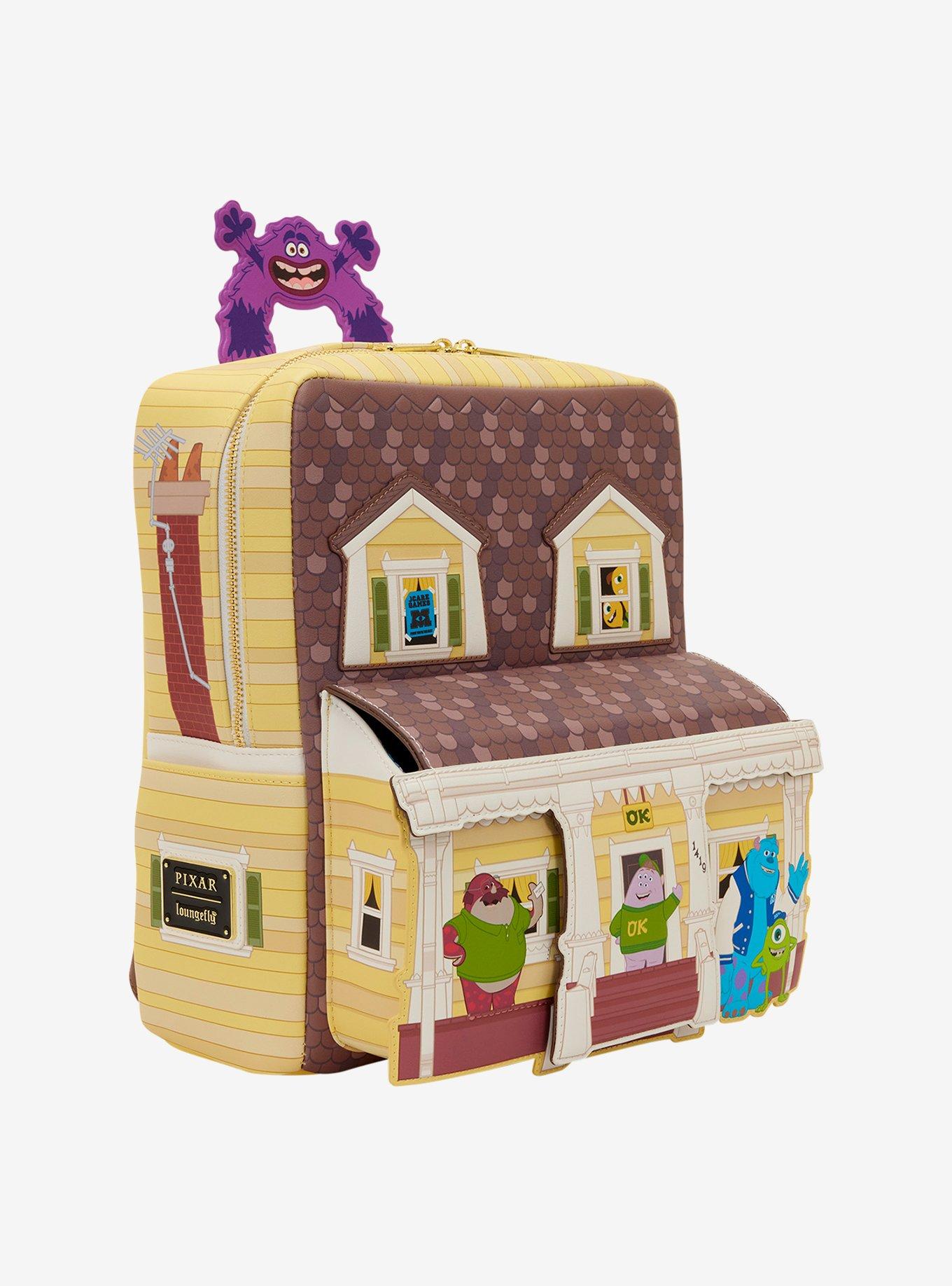 Loungefly Disney Pixar Monsters University Oozma Kappa House Figural Mini Backpack, , hi-res