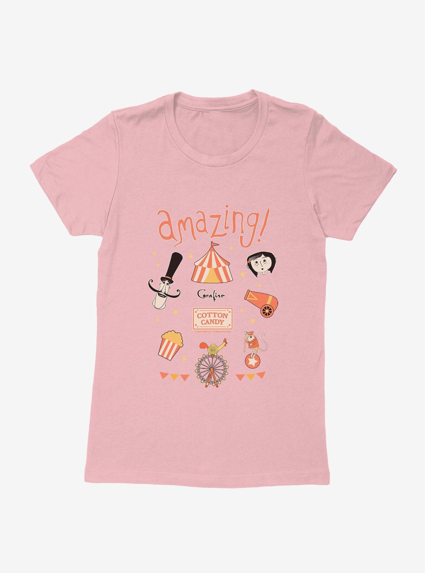 Coraline Cotton Candy Womens T-Shirt, , hi-res