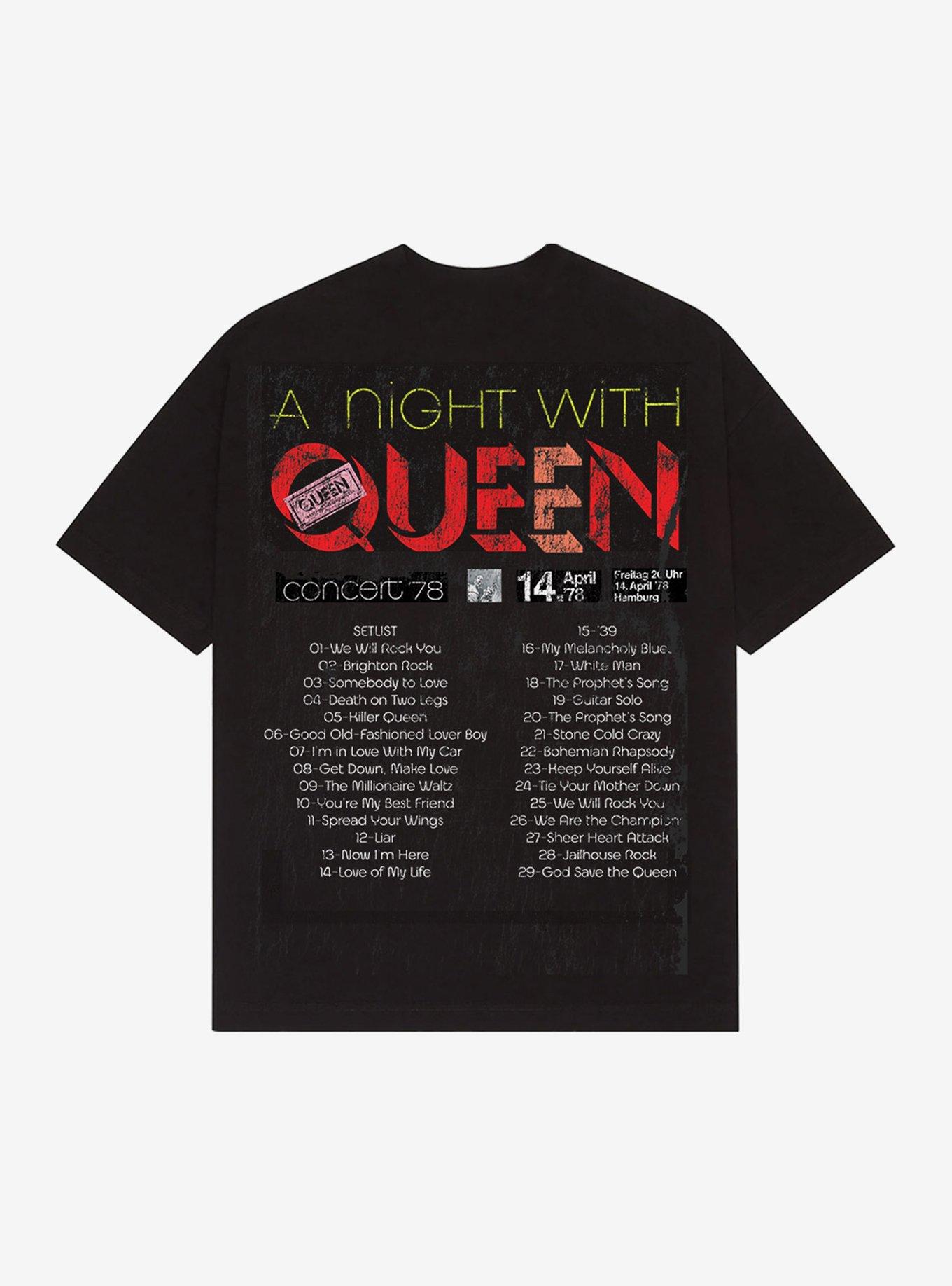 Queen 1978 Concert T-Shirt, , hi-res