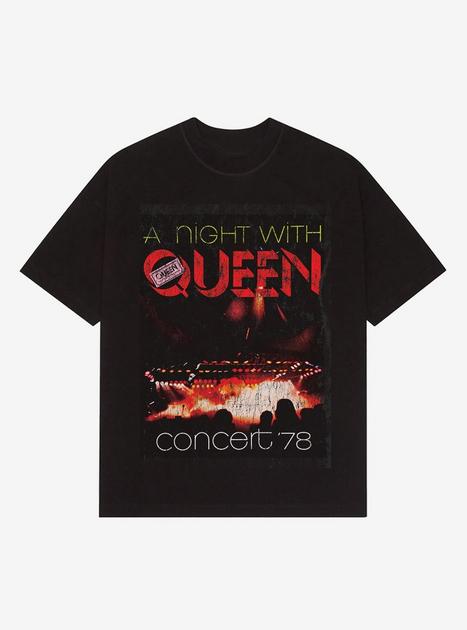 Queen 1978 Concert T-Shirt Hot Topic