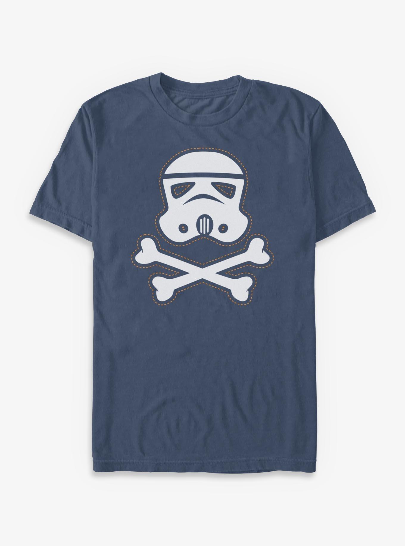 COMFORTCOLORS Star Wars Trooper Skull Patch Garment Dye T-Shirt