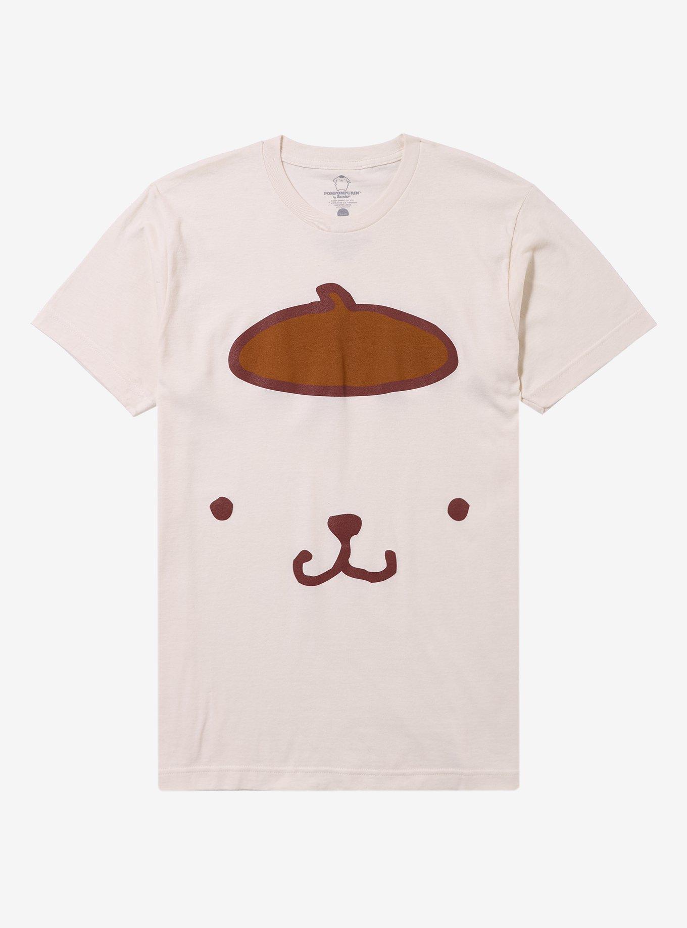 Pompompurin Big Face T-Shirt, , hi-res