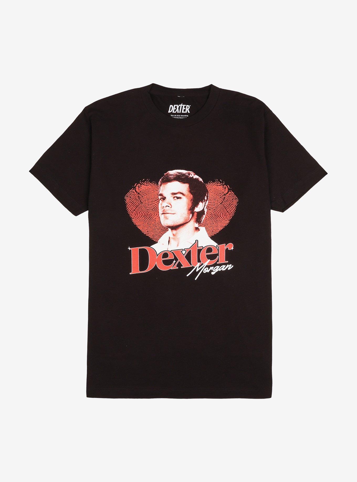 Dexter Morgan Heart Thumbprint T-Shirt, , hi-res