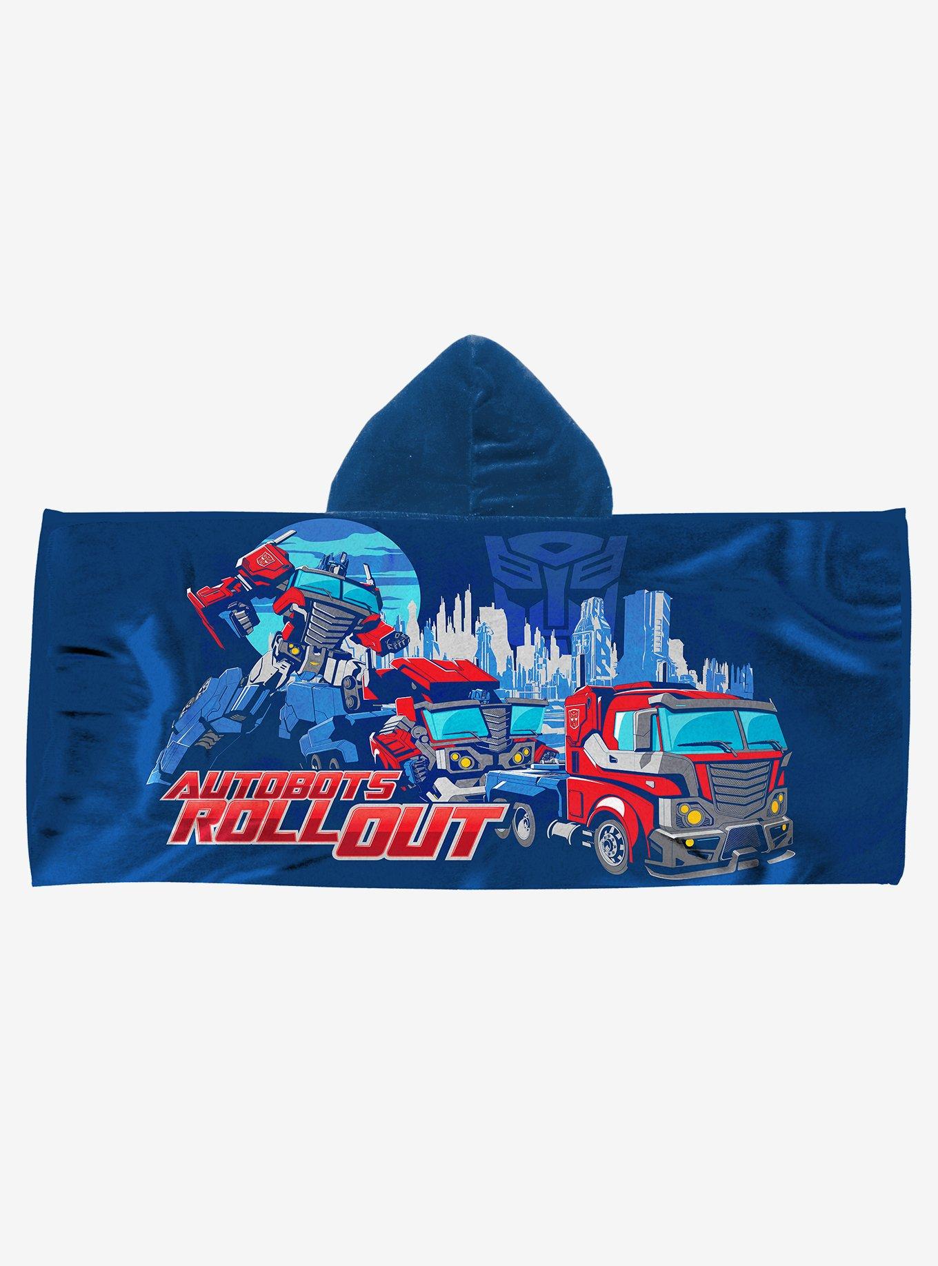 Transformers Autobots Roll Out Youth Hooded Towel, , hi-res