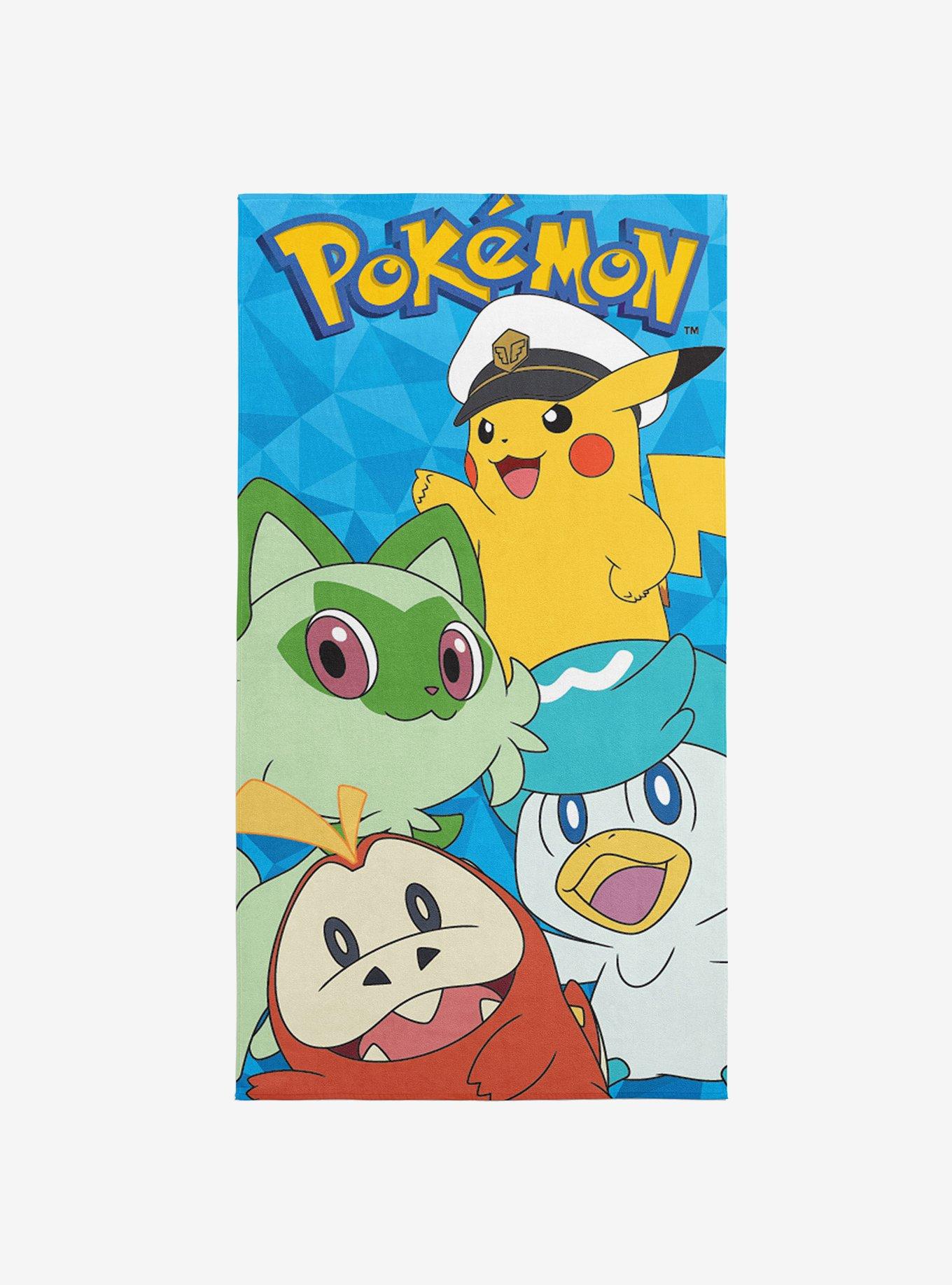 Pokémon Power Group Microfiber Beach Towel, , hi-res