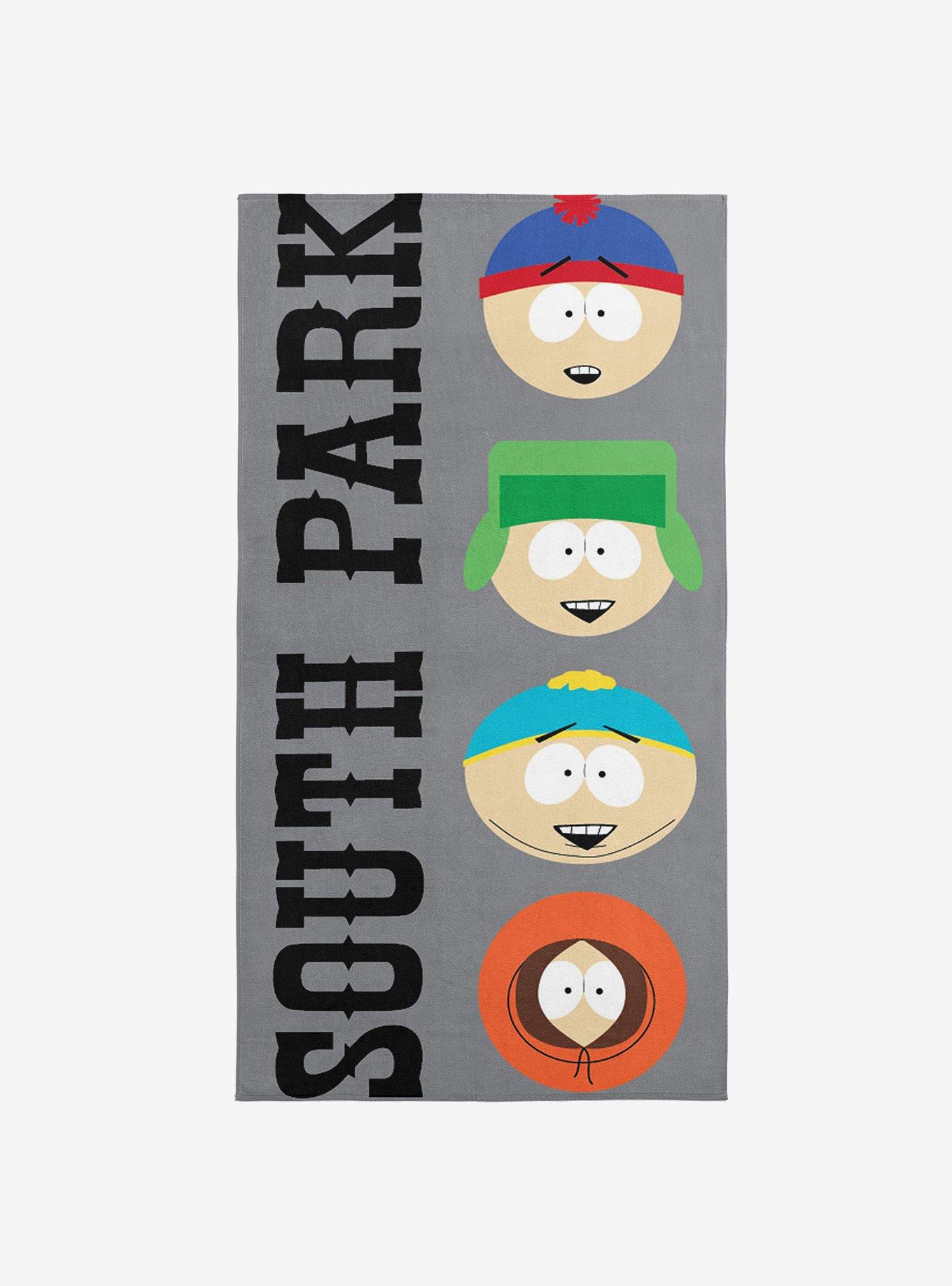 South Park Core Four Friends Microfiber Beach Towel, , hi-res